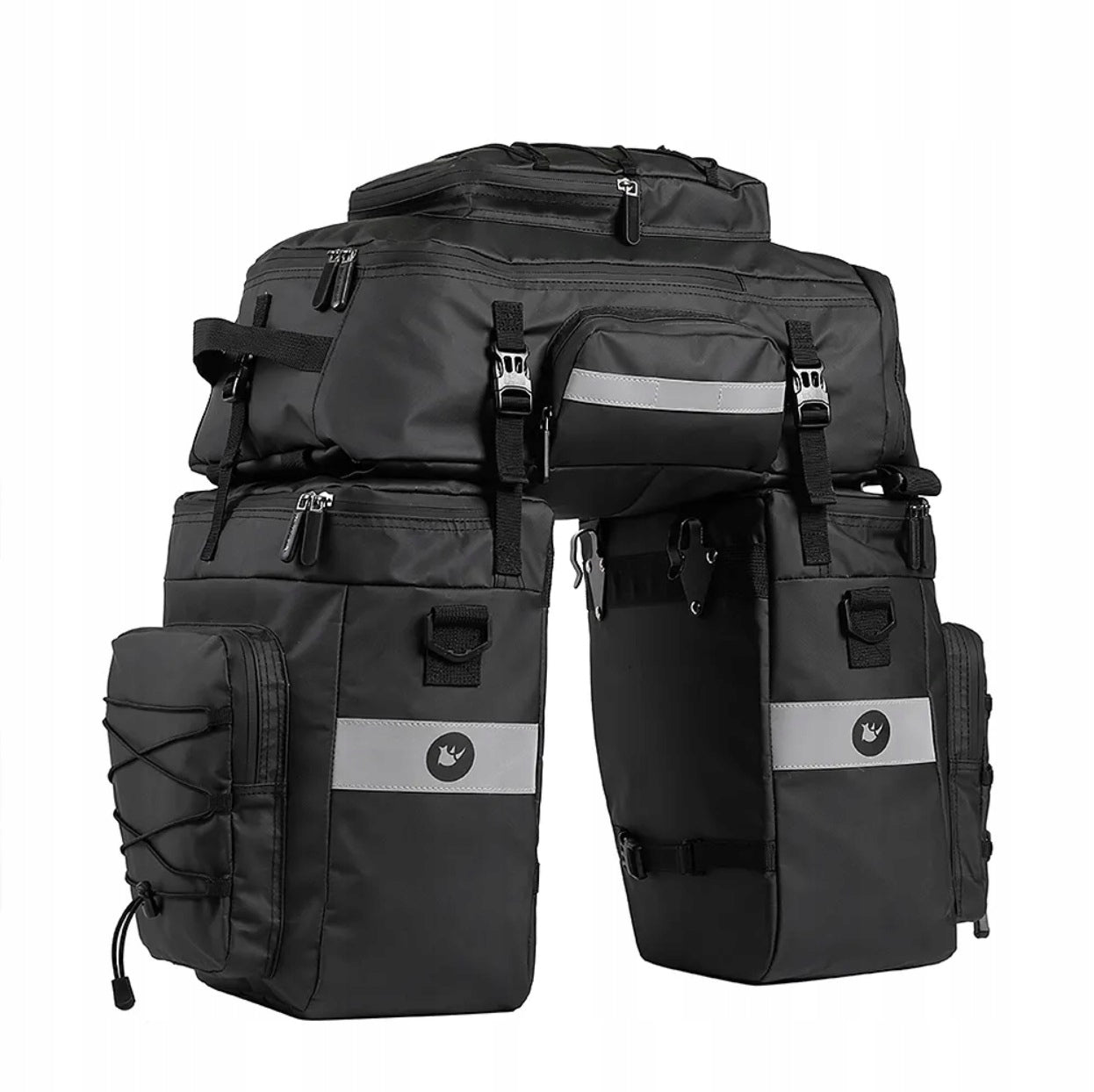 Rhinowalk Bike Pouch 3in1 for Luggage Bag Black