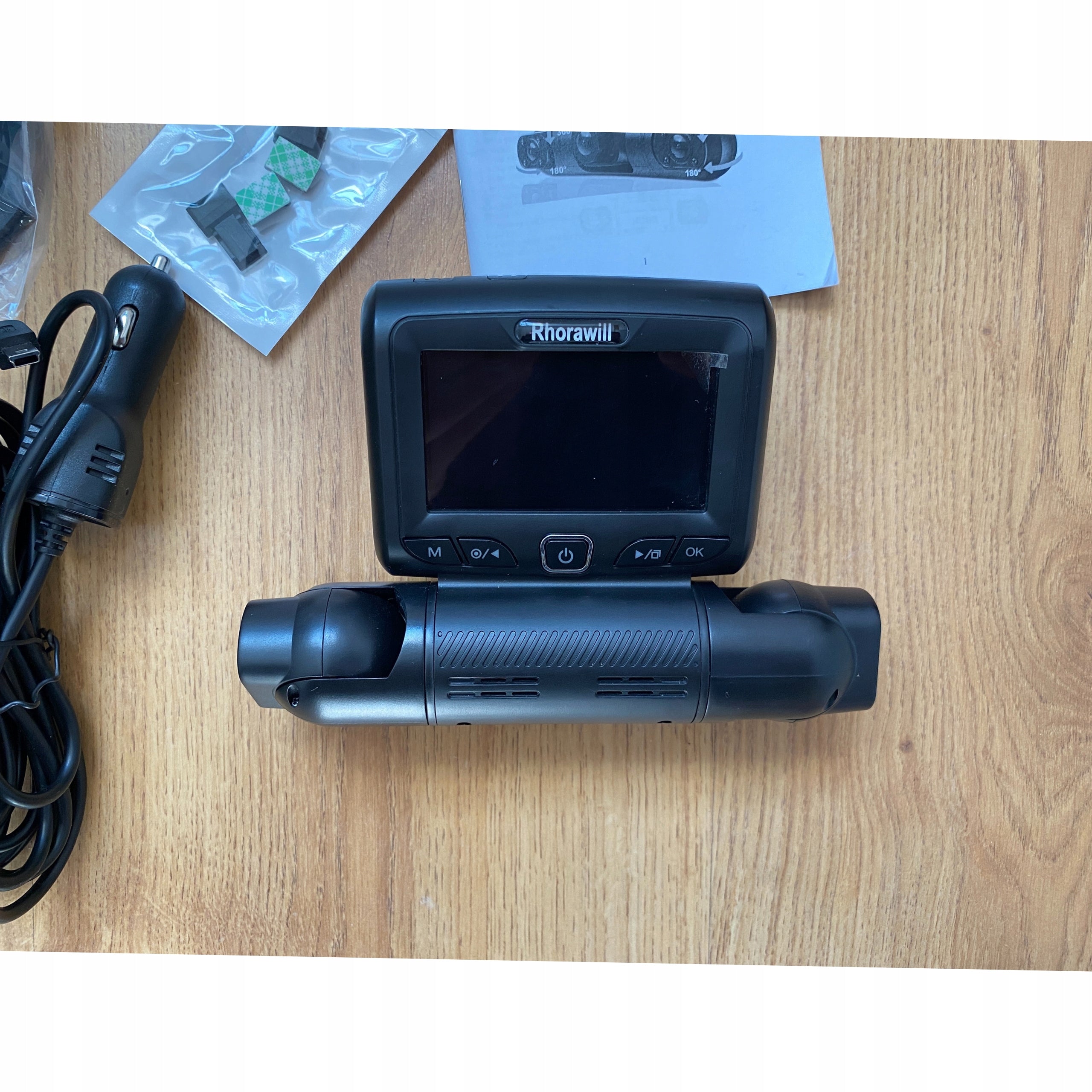 Rhorawill Car Camera with 4 FHD 4 x 1080P Lenses with GPS Manufacturer code B0C5Y325PJ