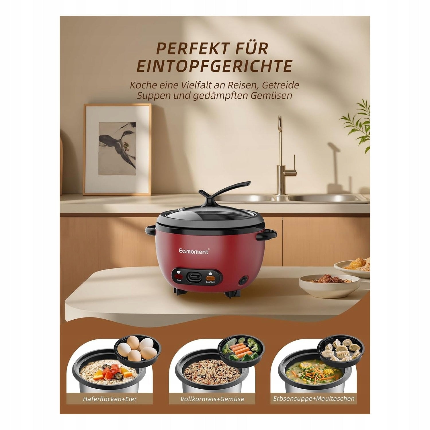 Rice Pots 1L Steaming and Cooking Rice Brand no brand