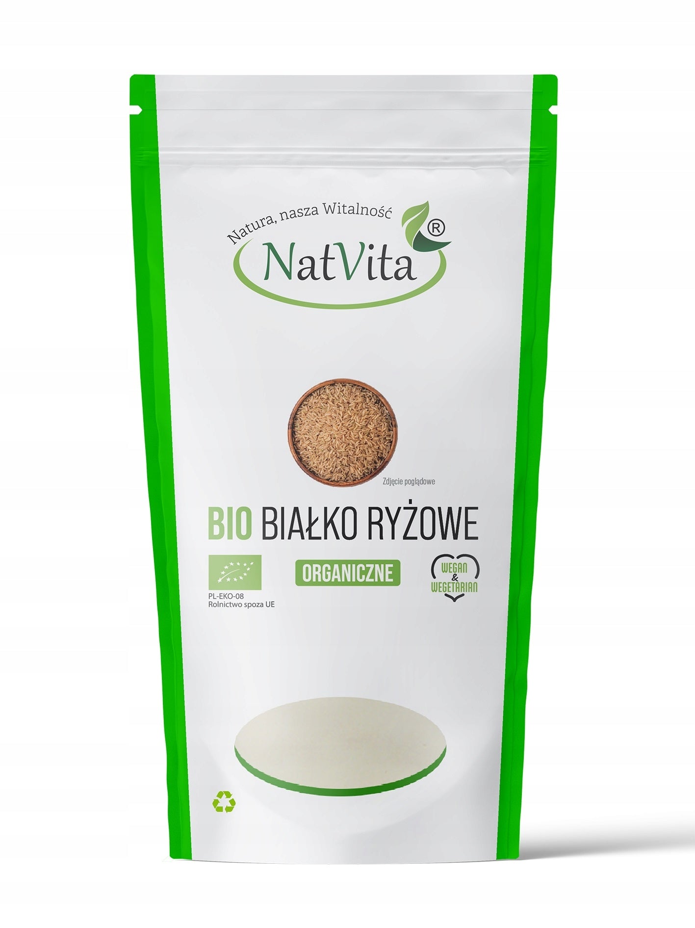 Rice Protein 85% Rice BIO Organic Plant Protein 280g NatVita