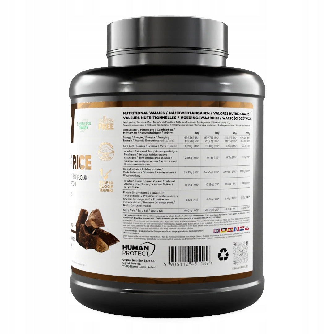 Rice Stick 2500g Cream of Rice 2,5kg Chocolate Human Protect Packaging status original