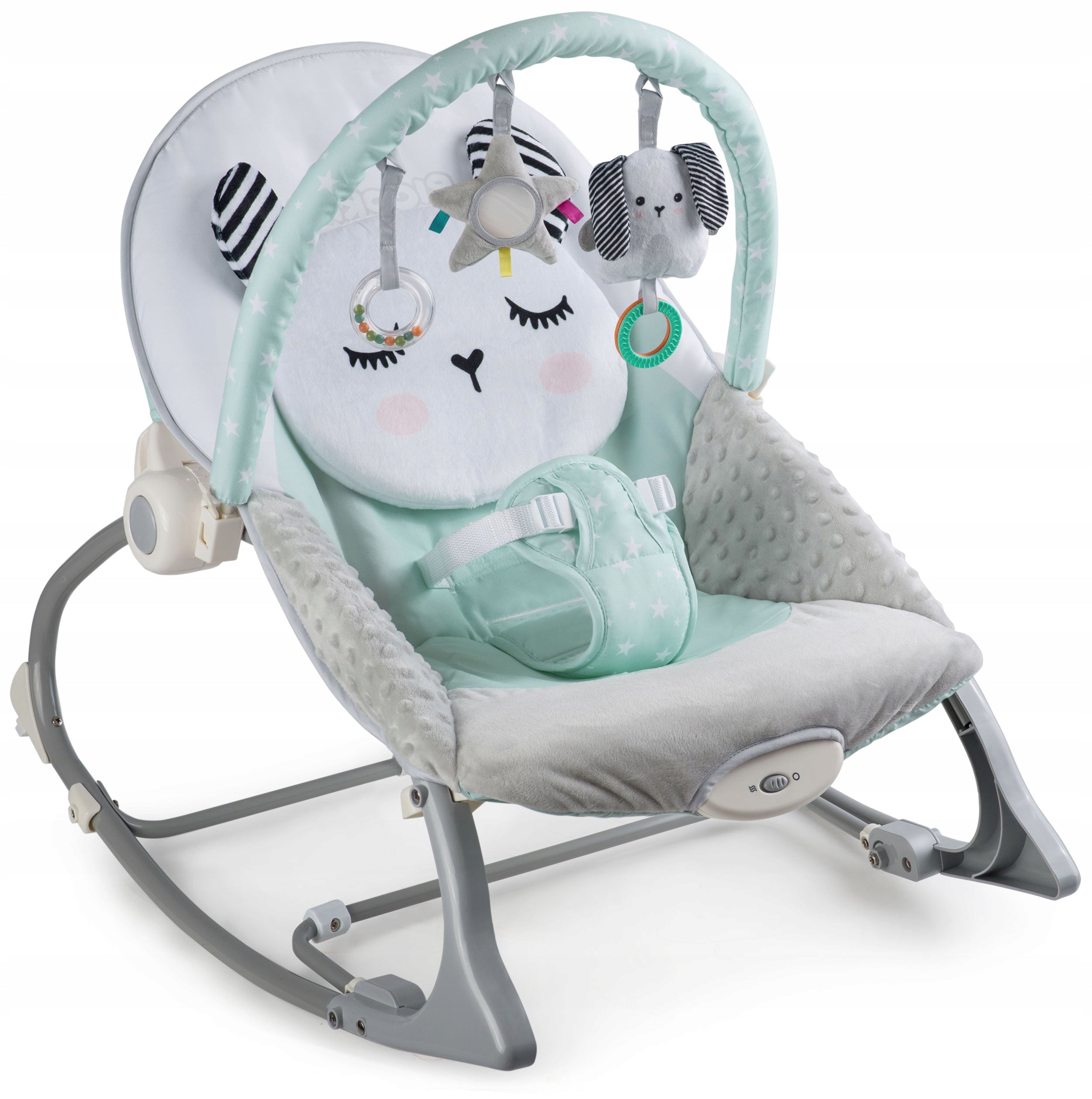RicoKids Nukido rocker lounger with vibration