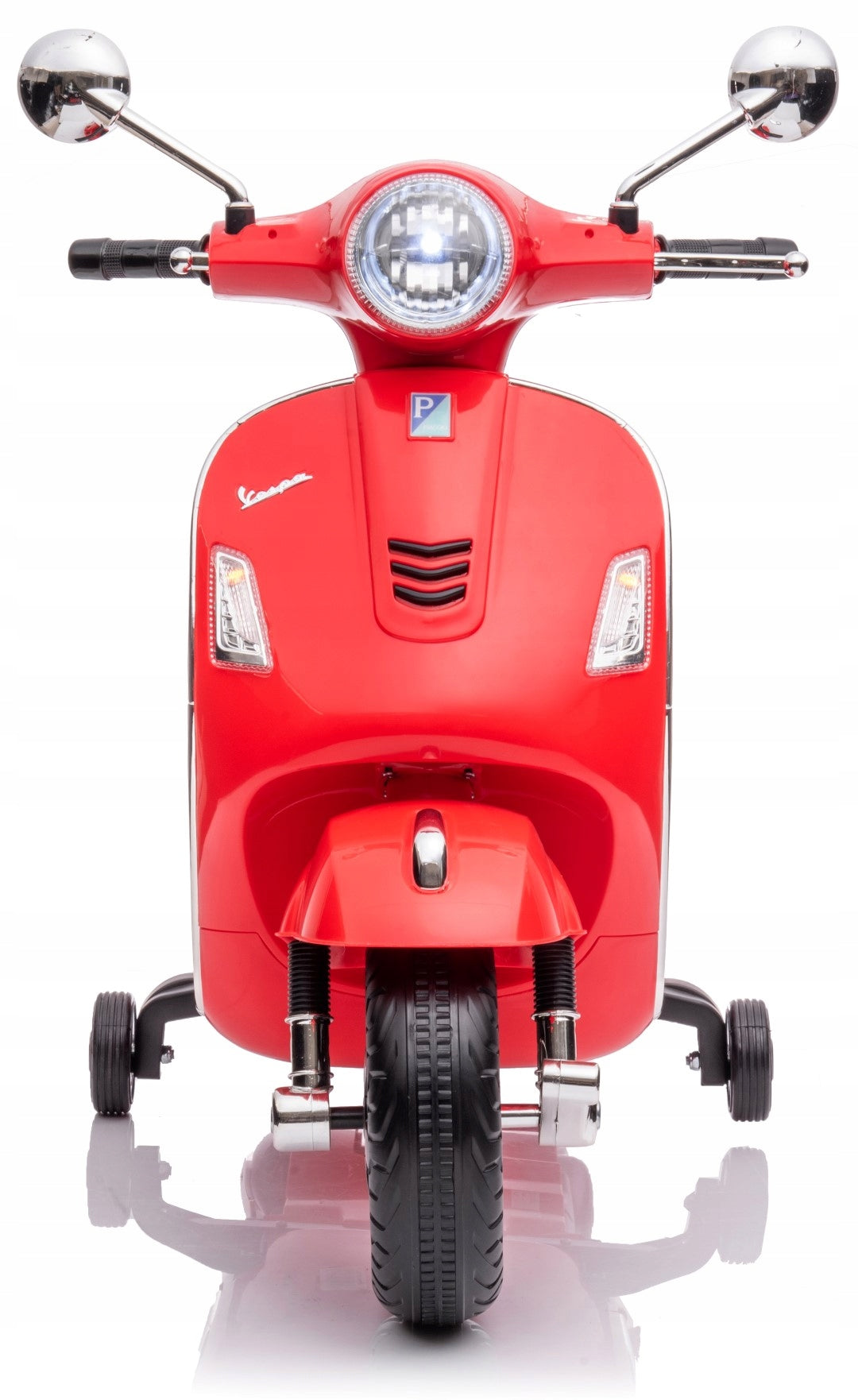 Ride-on for baby Scooter Vespa battery MAXI red Sun Baby Packaging status original