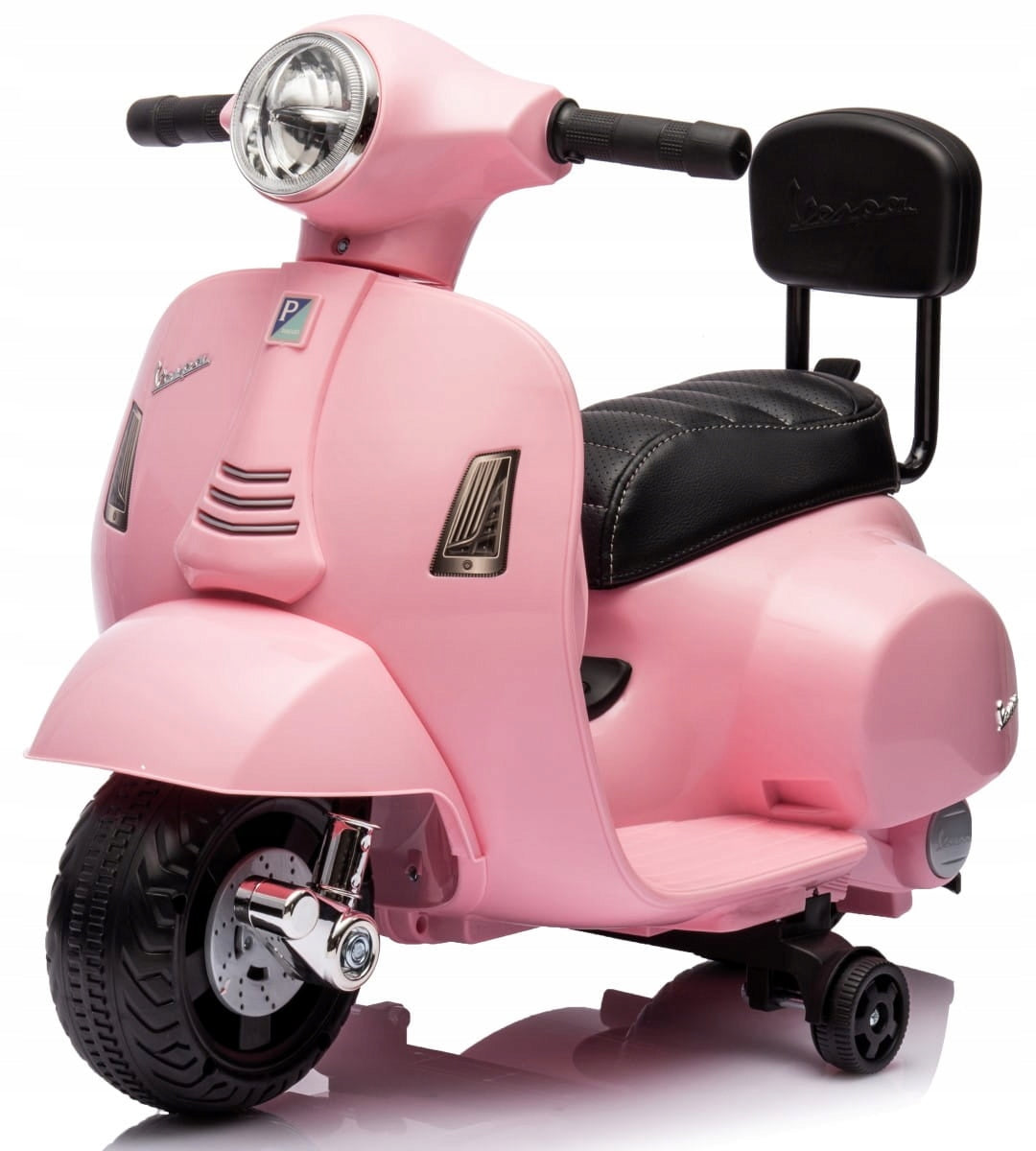 Ride-on for girls Scooter Vespa for battery electric backrest MINI