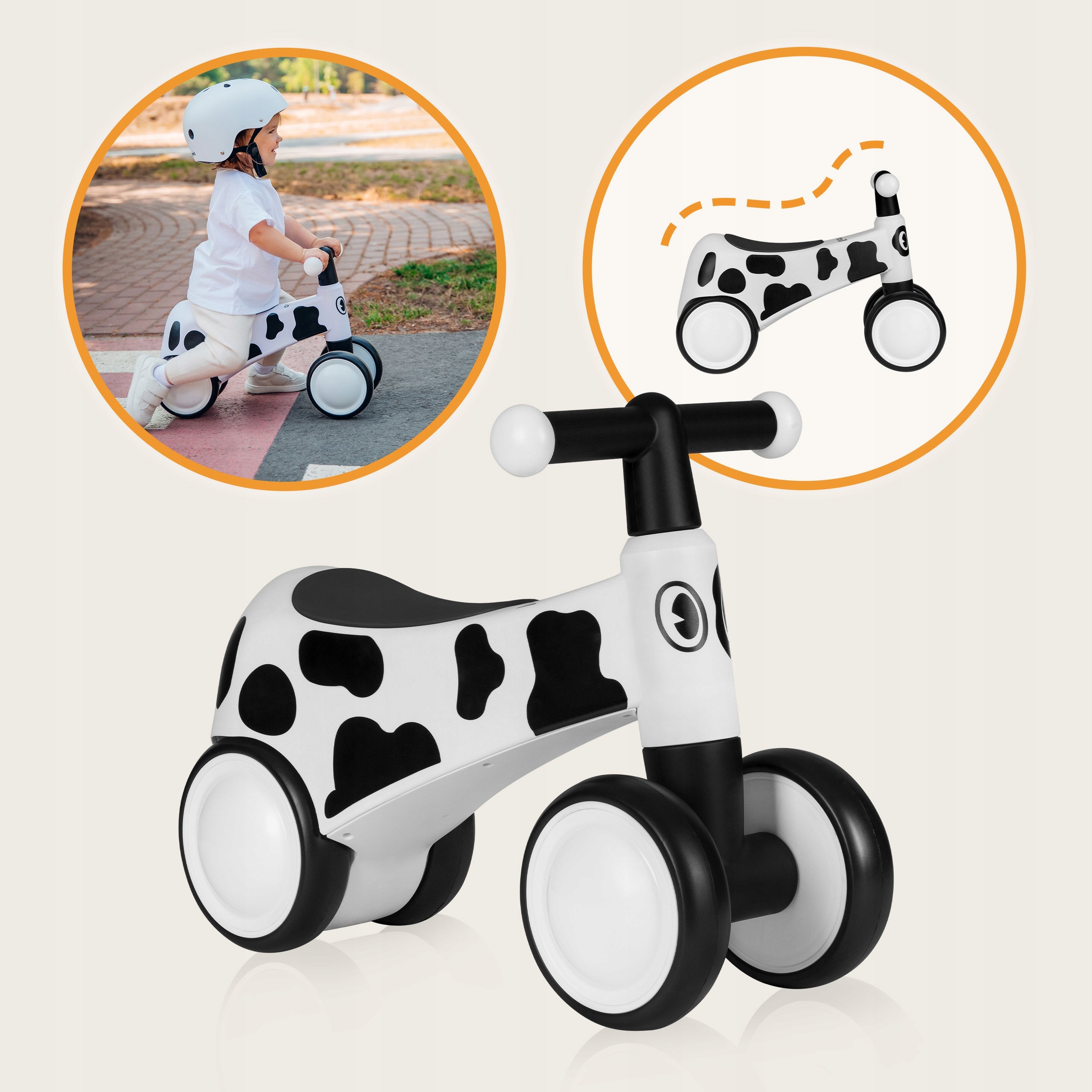 Ride-on walker balance bike for children GIFT FOR YEAR Lionelo SAMMY Brand Lionelo