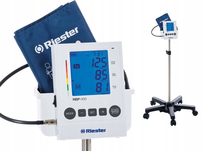 Riester Automatic blood pressure monitor RBP-100 on trolley AKU. cat.1741 Packaging status original