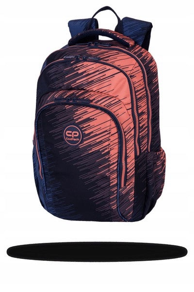 Rift Multi-Chamber School Backpack Orange CoolPack Packaging status original