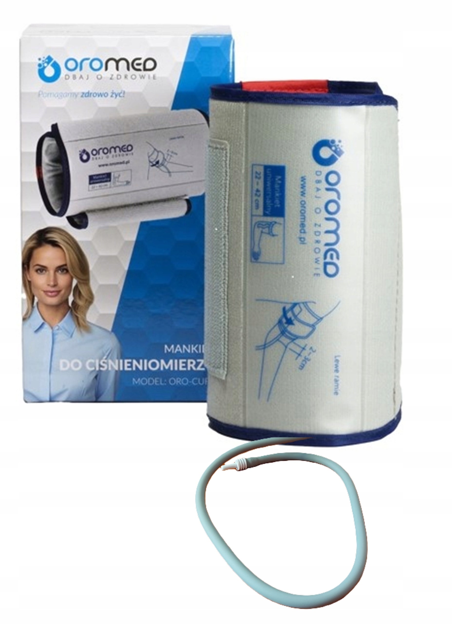 Rigid PADDED cuff for blood pressure monitor OROMED 22-42 XL Manufacturer code 5905972127722