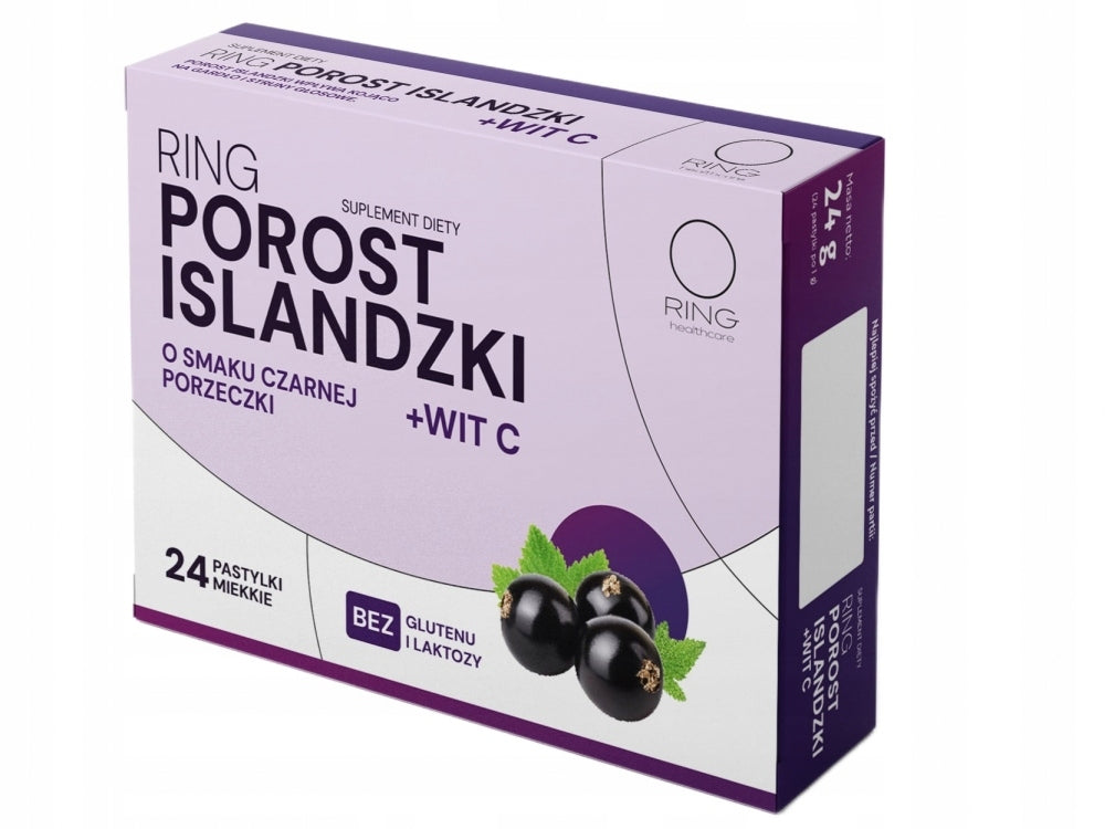 Ring Icelandic Lichen + Vitamin C, 24 lozenges Medical device no