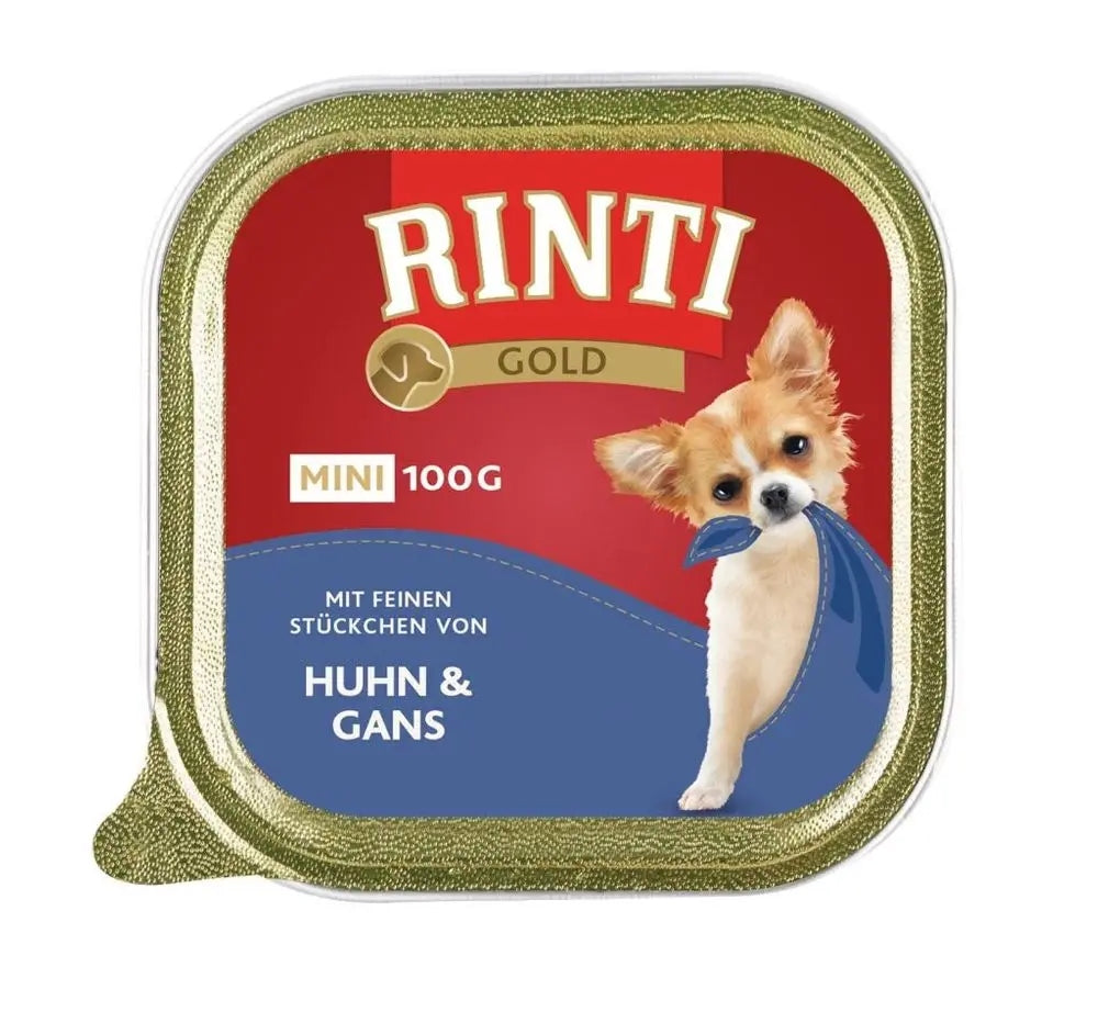 Rinti Mini Gold Chicken Goose 100g Mini Dog Food