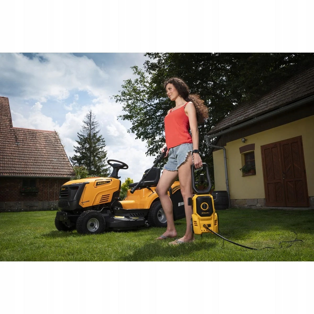 Riwall PRO Vysokotlaký čistič REPW 110 SET
