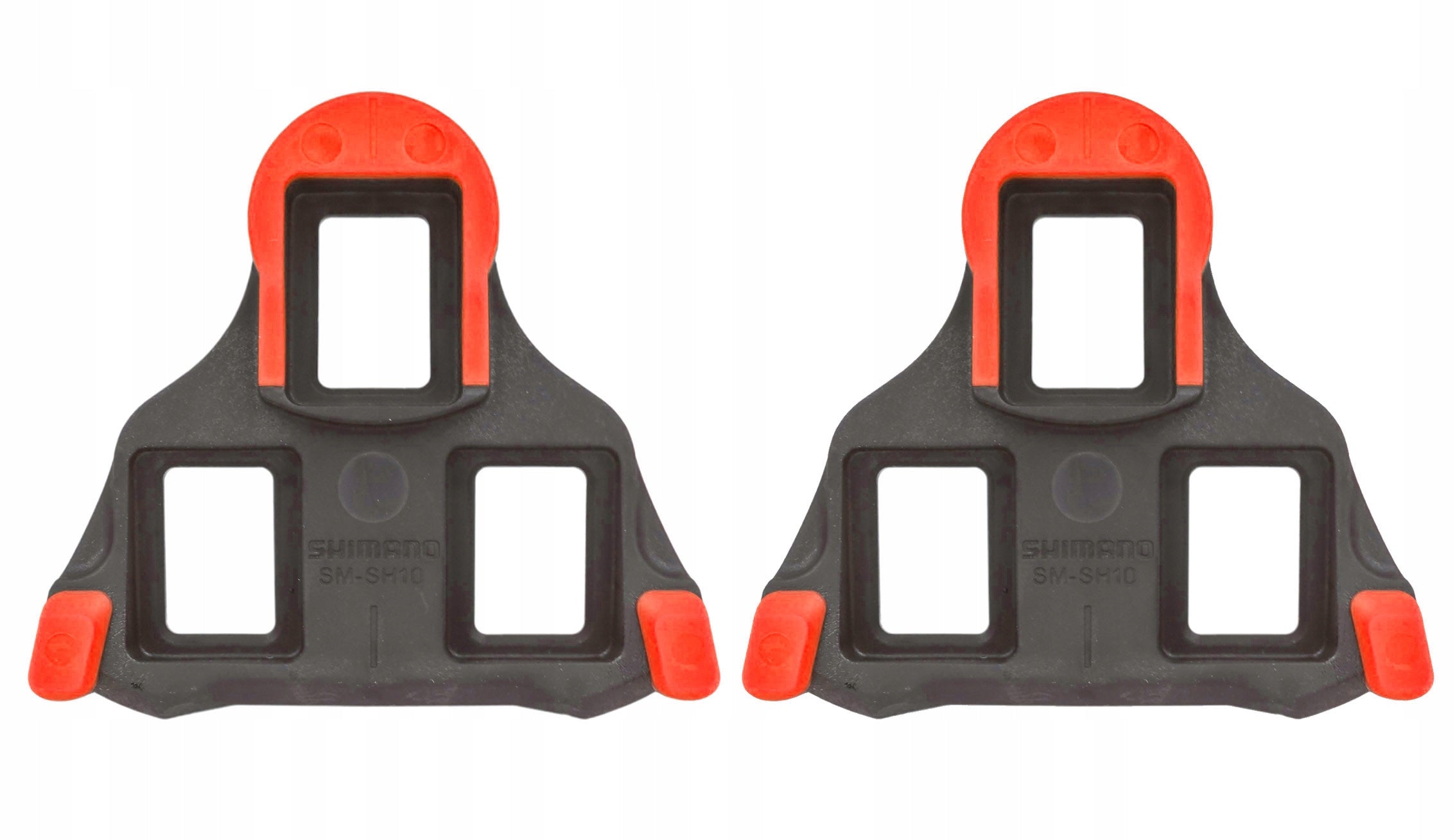 Road blocks Shimano SM-SH10 red 0st pair Color black