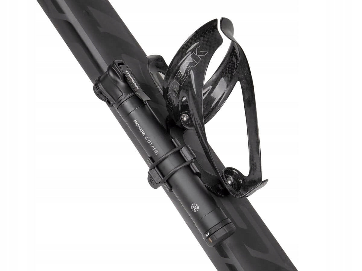 Roadie 2Stage black Topeak bicycle pump Color black