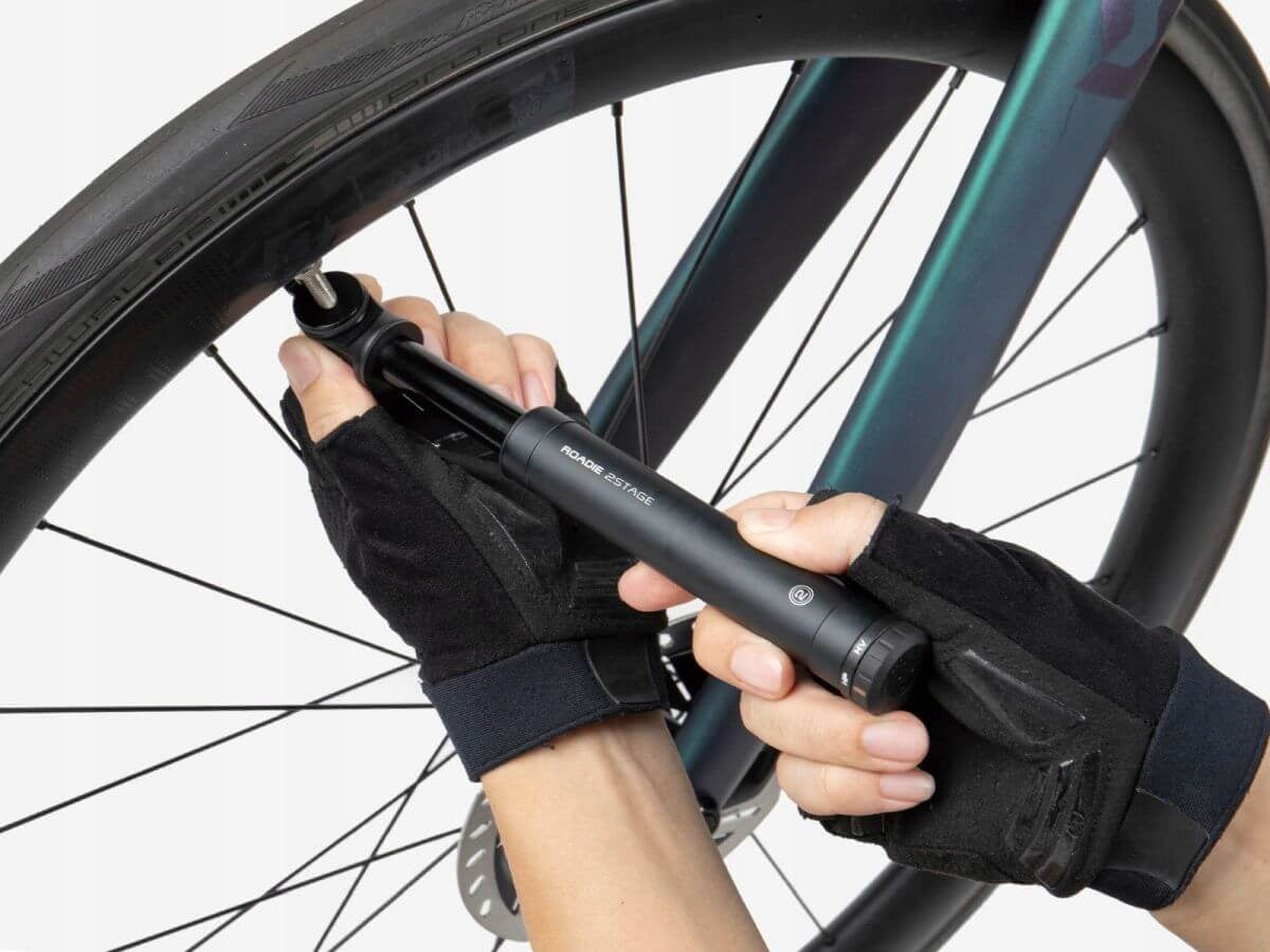 Roadie 2Stage black Topeak bicycle pump Manufacturer code T-TRD-2STG
