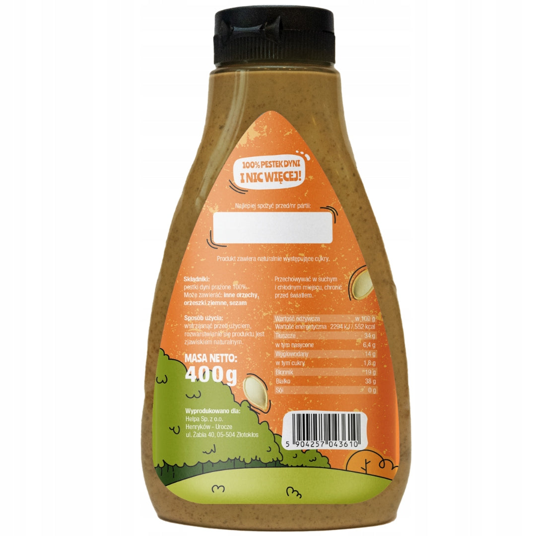 Roasted pumpkin seed paste 400g HELPA 100% seeds Kind Other