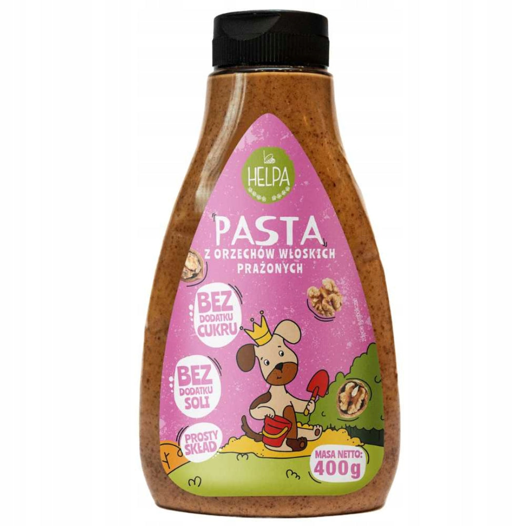 Roasted walnut paste 400 g HELPA 100% nuts