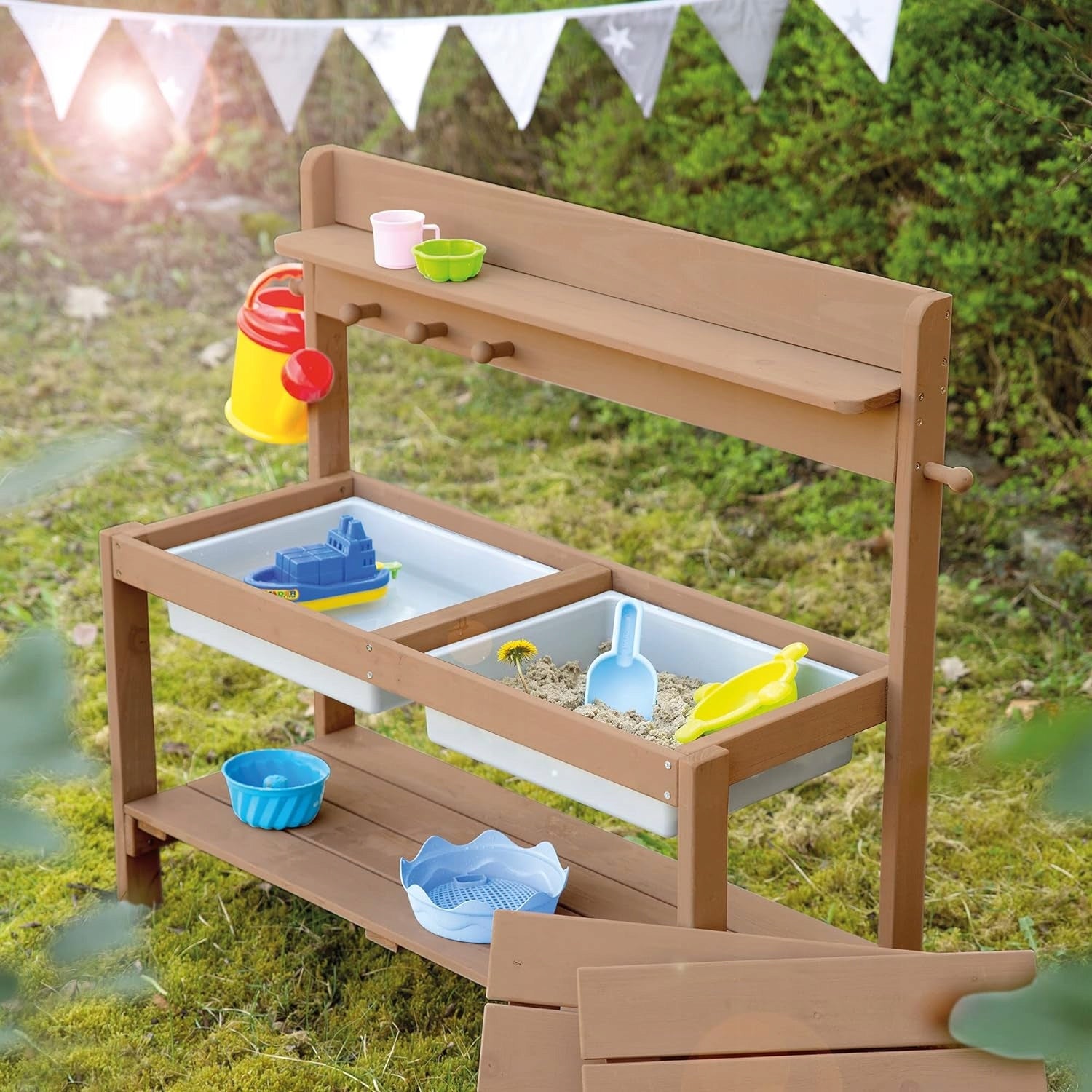 Roba Wooden garden bench for children Packaging status original