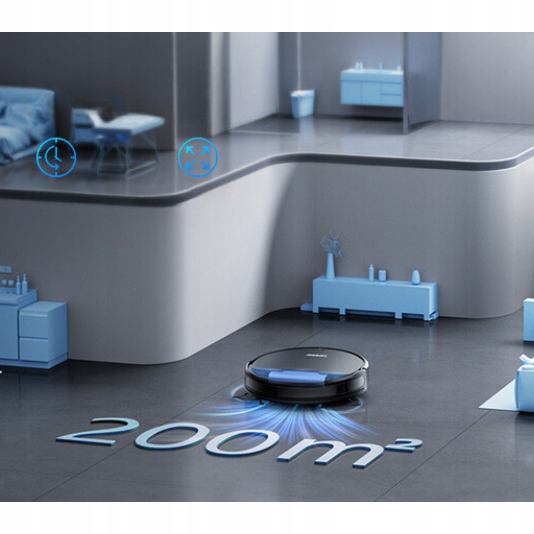 Robot Cleaning 3in1 Automatic Vacuum Cleaner With Mopping Function Application Manufacturer code Robot Sprzątający 3W1 Automatyczny Odkurzacz