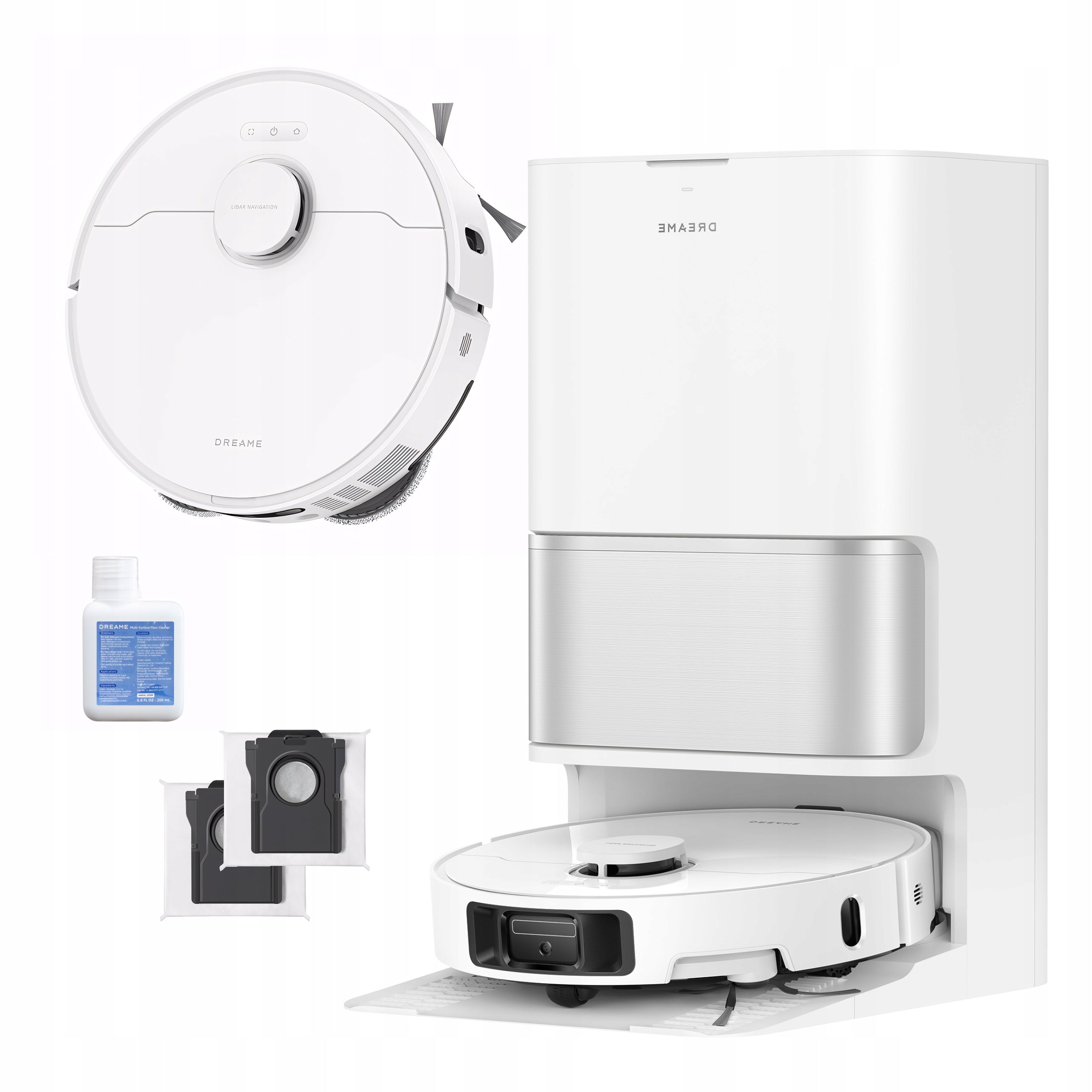 Robot Cleaning Dreame L10s Ultra Gen3 Vacuum Cleaner Mop Station White