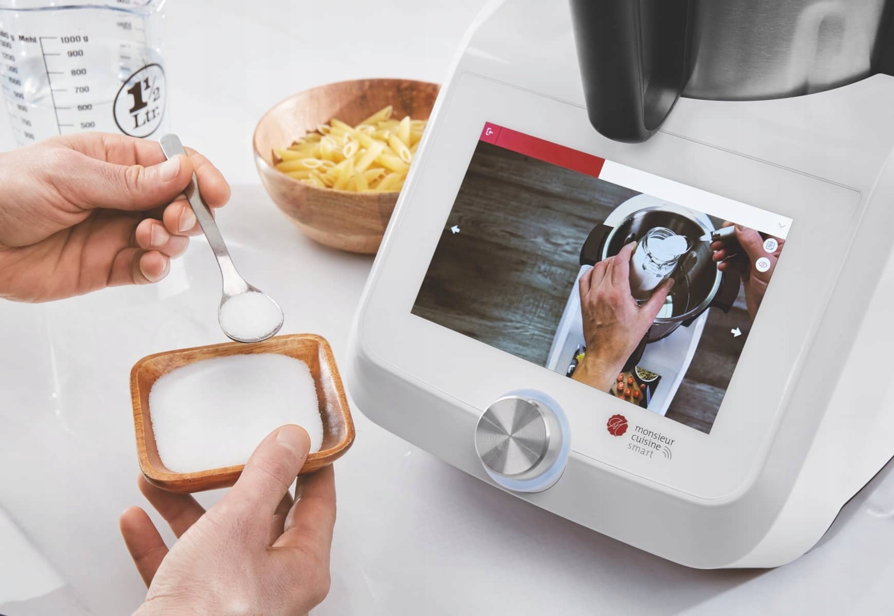 Robot Lidlomix Monsieur Cuisine white Smart 1200W Manufacturer code ROBOT KUCHENNY LIDLOMIX SMART 2024 SC