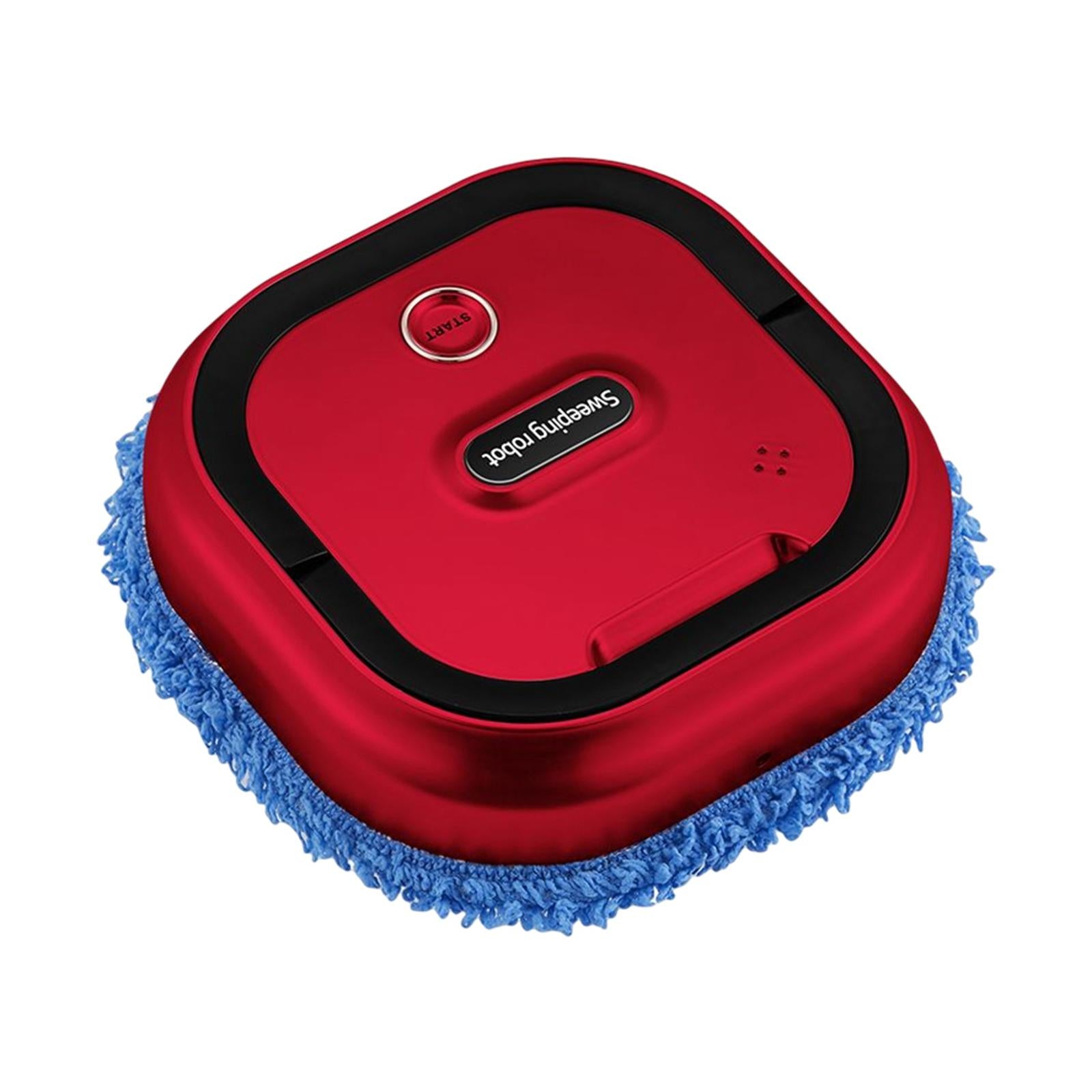 Robot Mop, Wet and Dry Mopping, USB Red Brand no brand