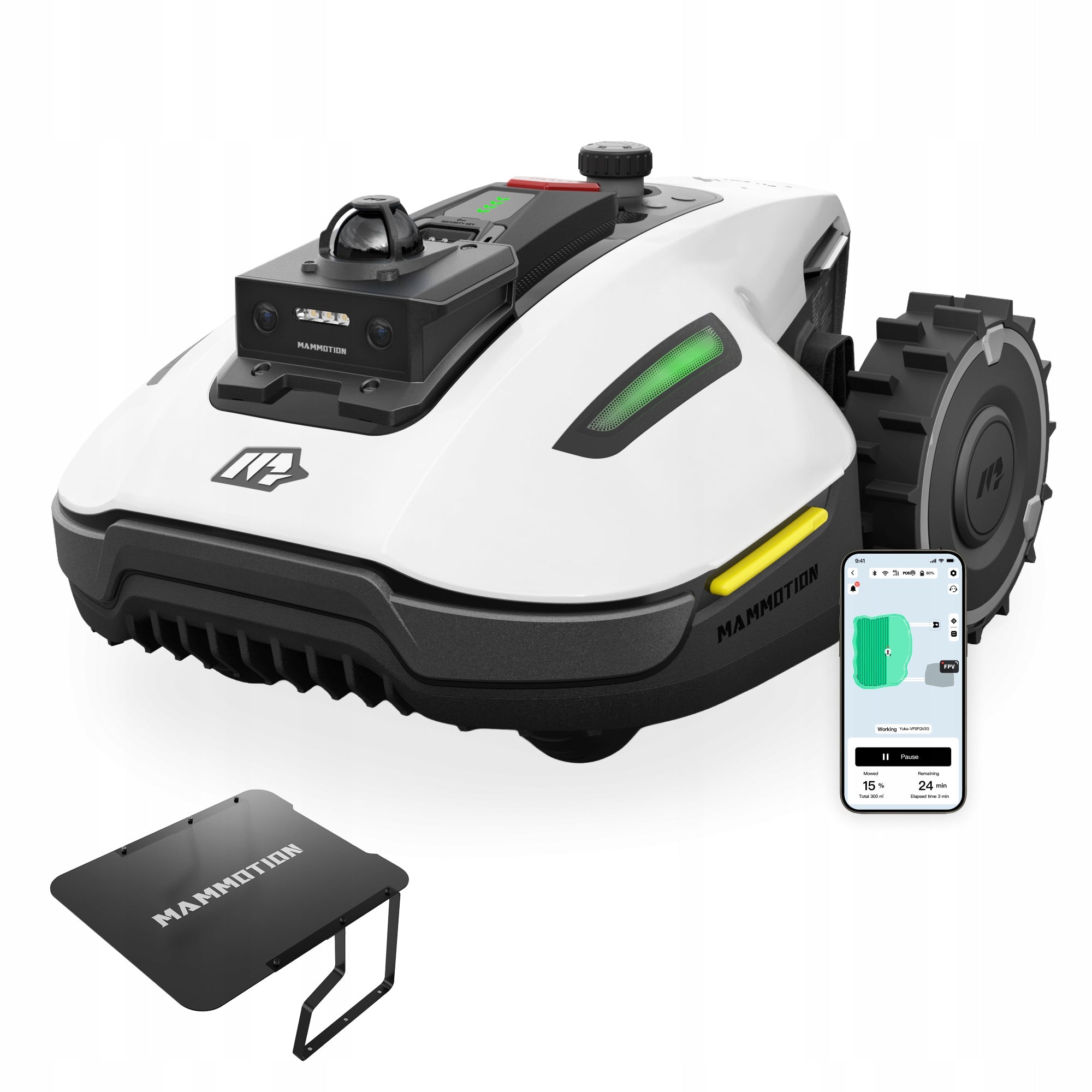 Robot Mower Mammotion YUKA mini 2 1000 Lawn mower Without cable 360° LiDAR