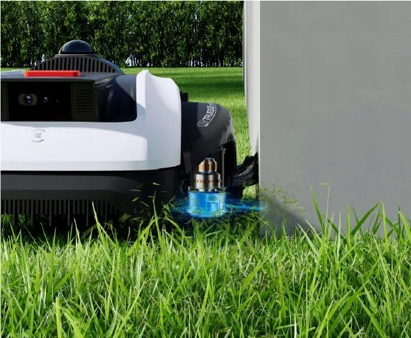 Robot Mowing Lawn Mower Automatic ECOVACS Without Cable + TRIMMER 1200 m2 Mowing width 22 cm