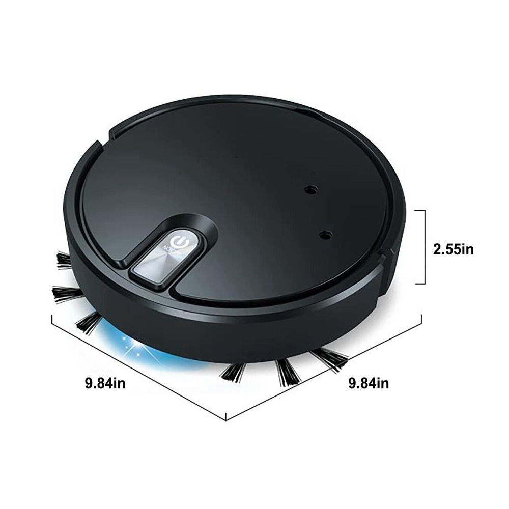 Robot Vacuum Cleaner Black Ultra Thin 1800Pa With Mist And Battery 1200mAh Packaging status original