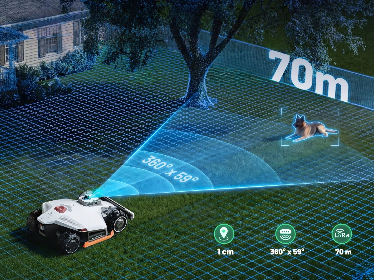 Robot koszący MAMMOTION LUBA 3 AWD 3000 kosiarka bez przewodów Manufacturer code MTLA25LU33KEUMW