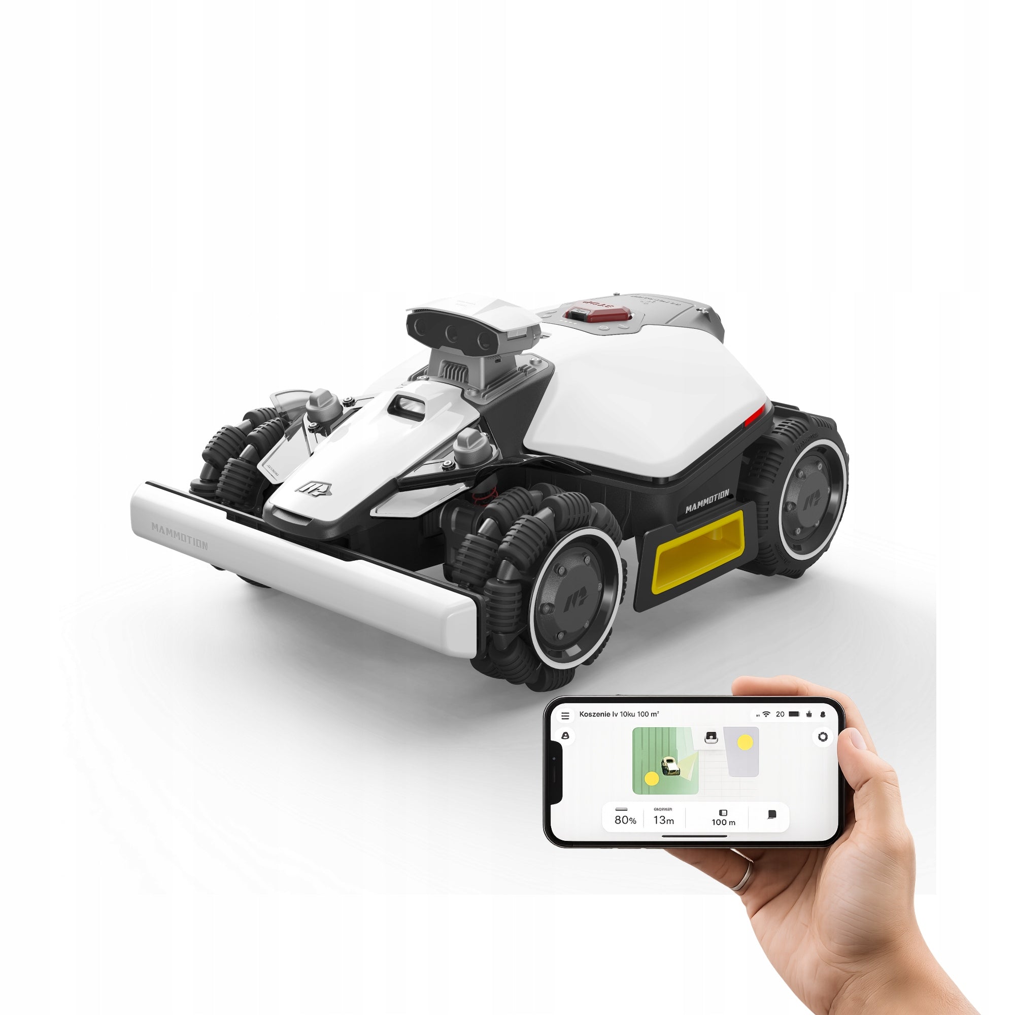 Robot koszący Mammotion LUBA mini 2 AWD 1000 kosiarka bez kabla NRTK GPS