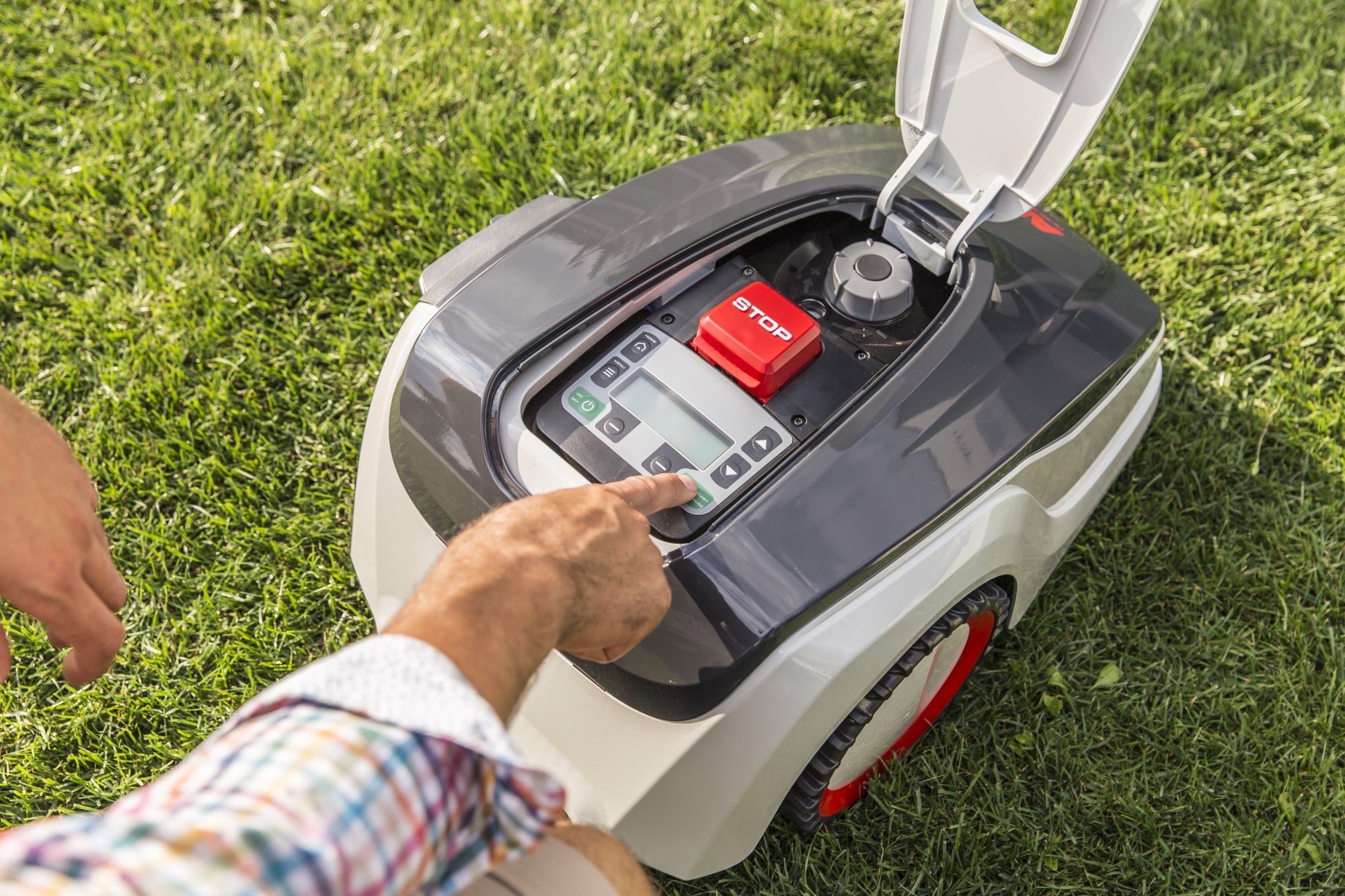 Robot mower AL-KO Robolinho 300 E mower Cordless robotic 300m2 Brand AL-KO
