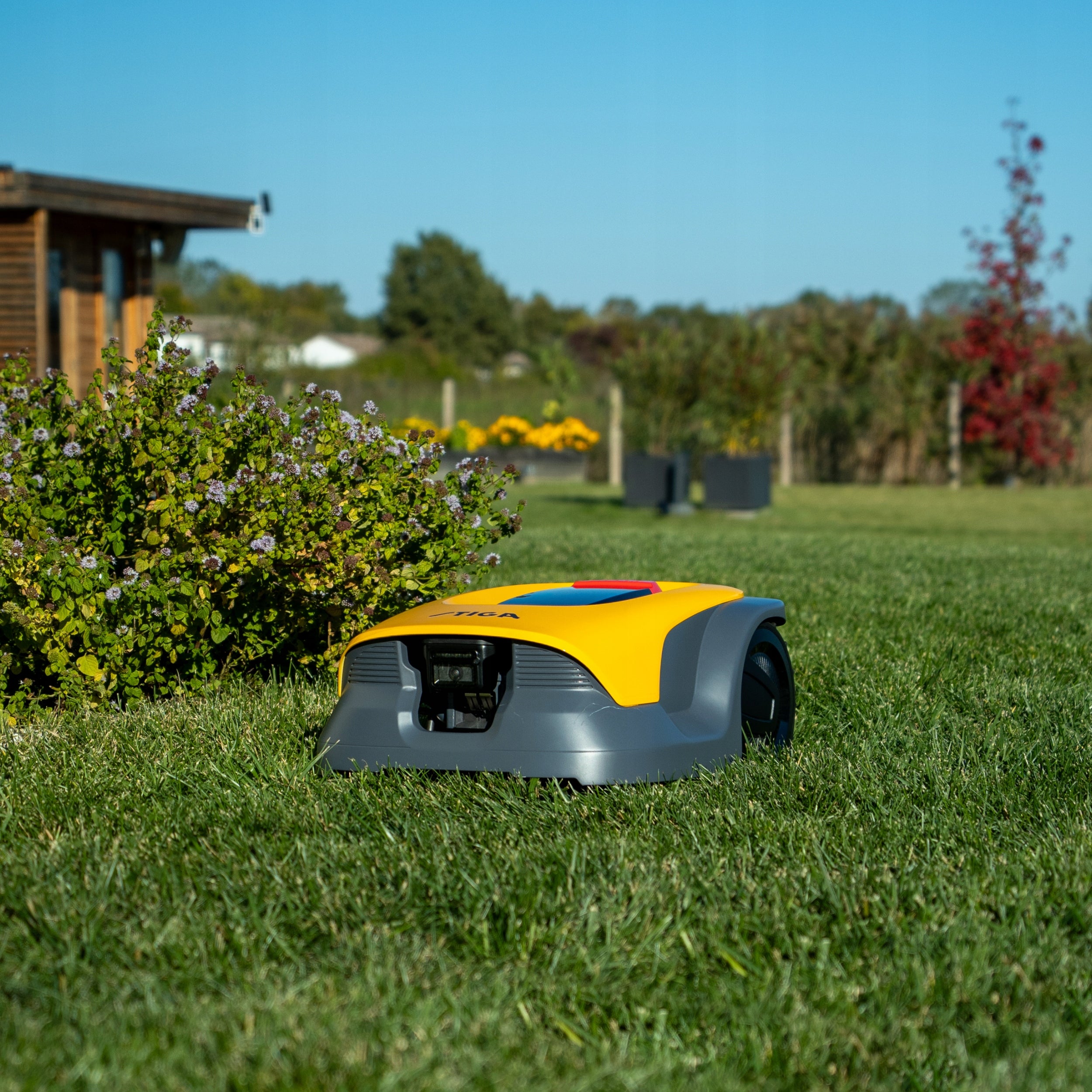 Robot mower Automatic AI Camera Without Cable STIGA A 25v 2500 m² Mowing performance 2500 m²