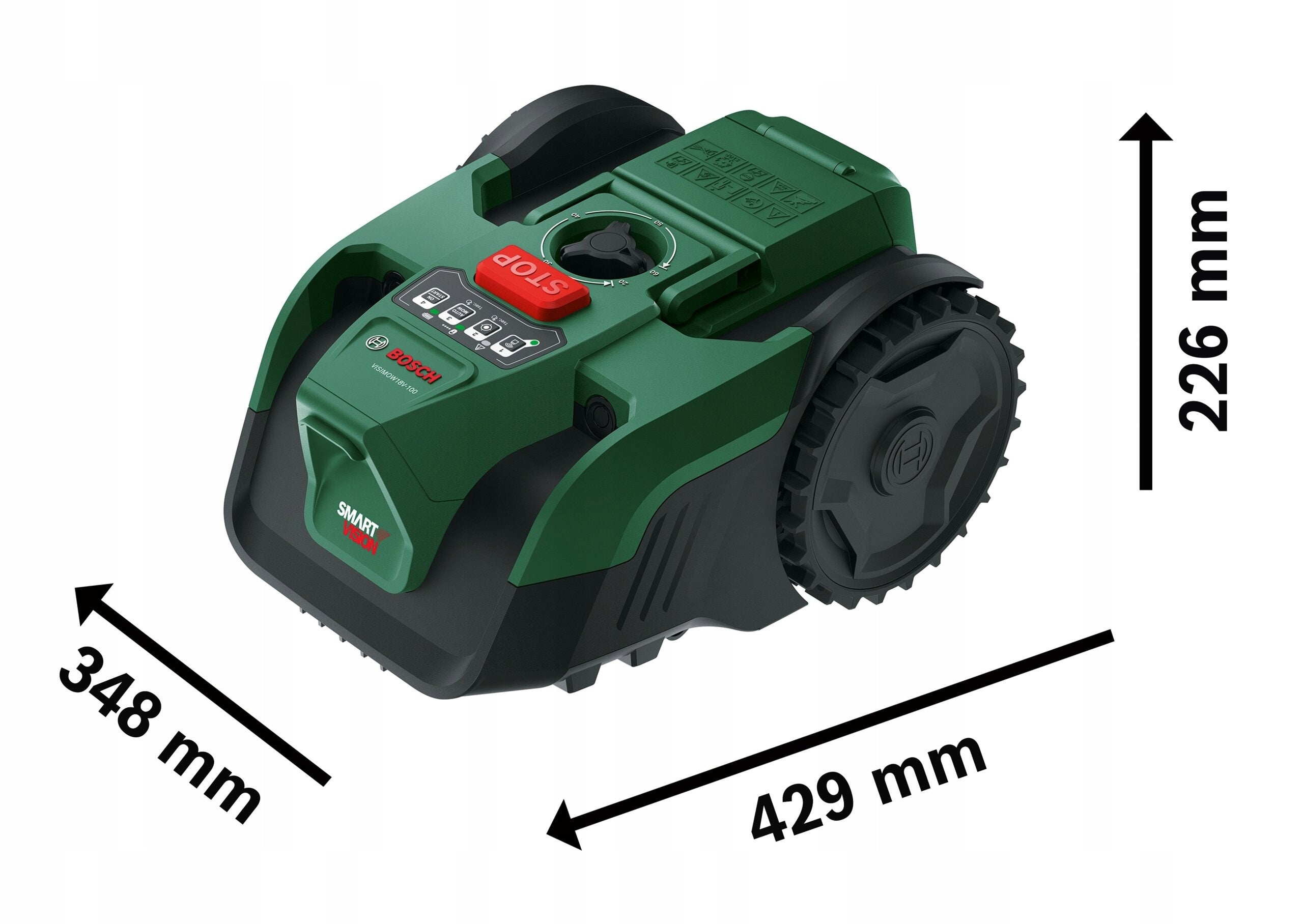 Robot mower BOSCH Visimow 18V100 -WITH BATTERY Series 06008E1000