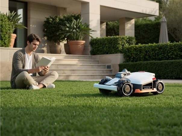 Robot mower MAMMOTION LUBA 3 AWD 3000 Lawn mower Without GPS cable nRTK LiDAR Model LUBA 3 AWD 3000 with Mower Wash Stand Set