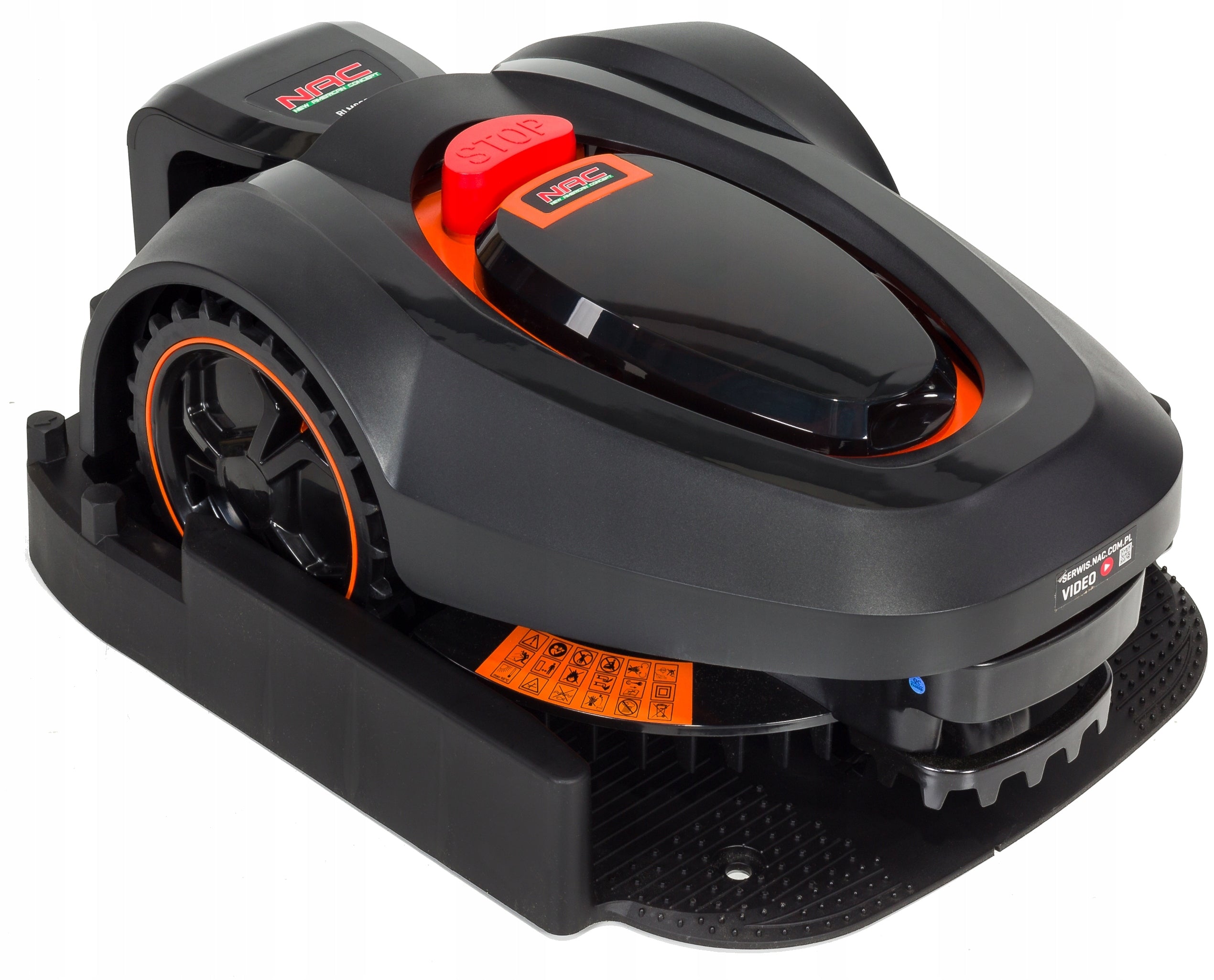 Robot mower NAC RLM800NG cutting width 18 cm . MOWER Brand NAC
