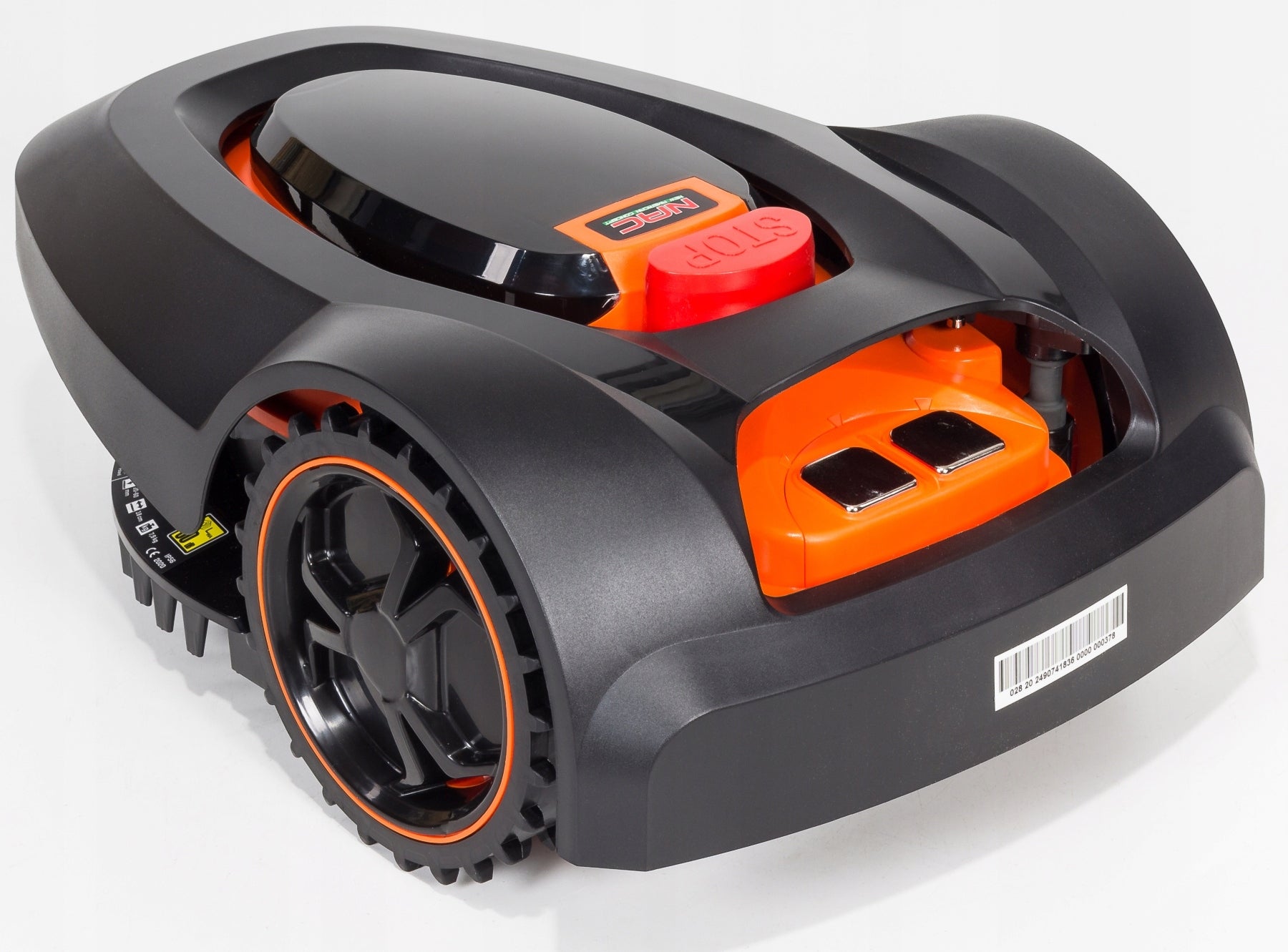 Robot mower NAC RLM800NG cutting width 18 cm . MOWER Mowing height adjustment range 2.00–6.00 cm