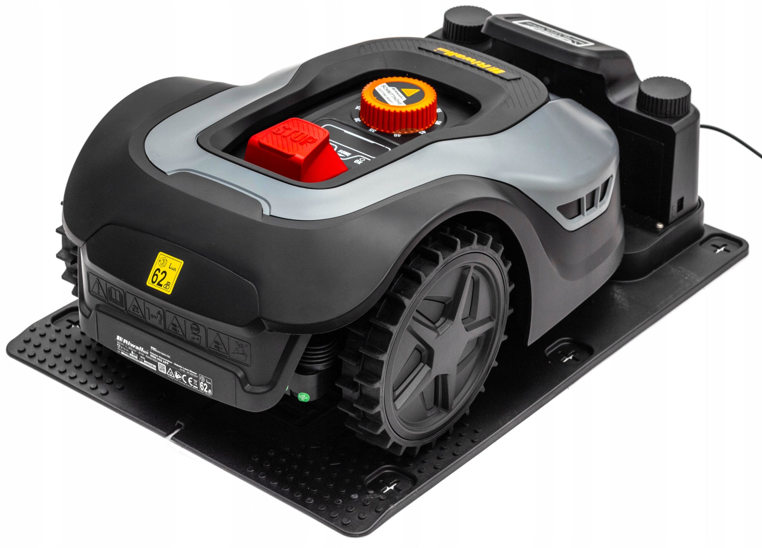 Robot mower RIWALL RRM 650 650m2 automatic lawn mower Czech Brand Riwall