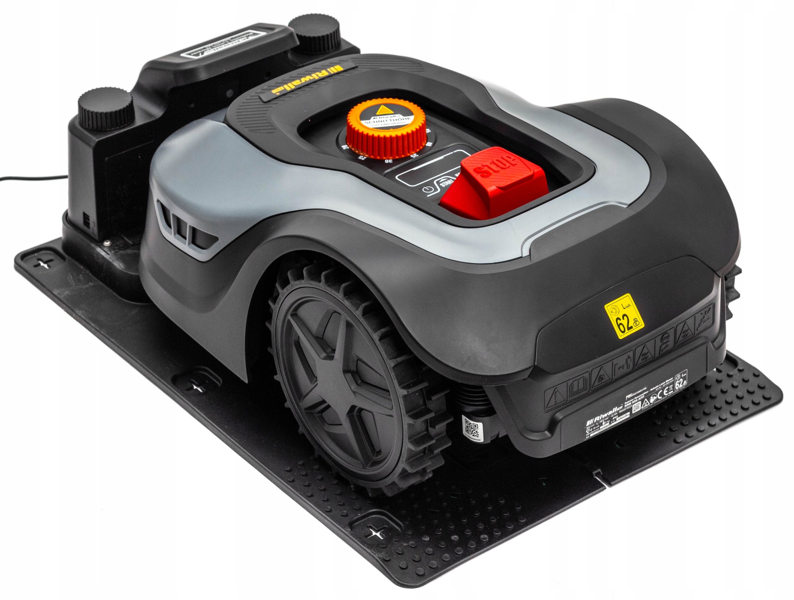 Robot mower RIWALL RRM 650 650m2 automatic lawn mower Czech Series RRM