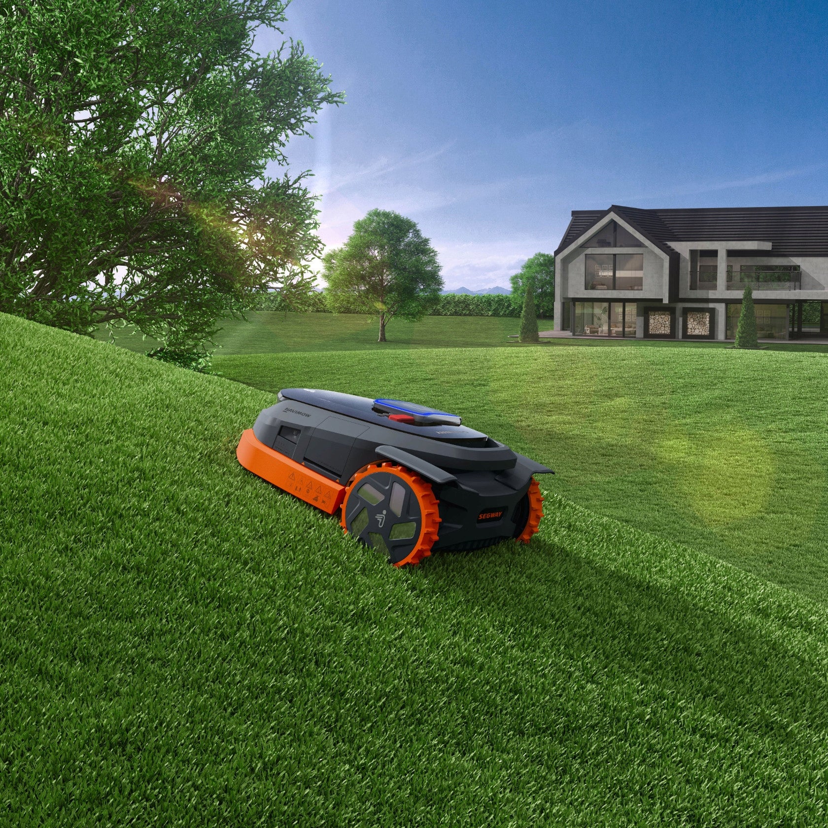 Robot mower Segway Navimow X330E GPS without cable up to 3000m2 + GARAGE FREEBIE! Model Navimow X330E