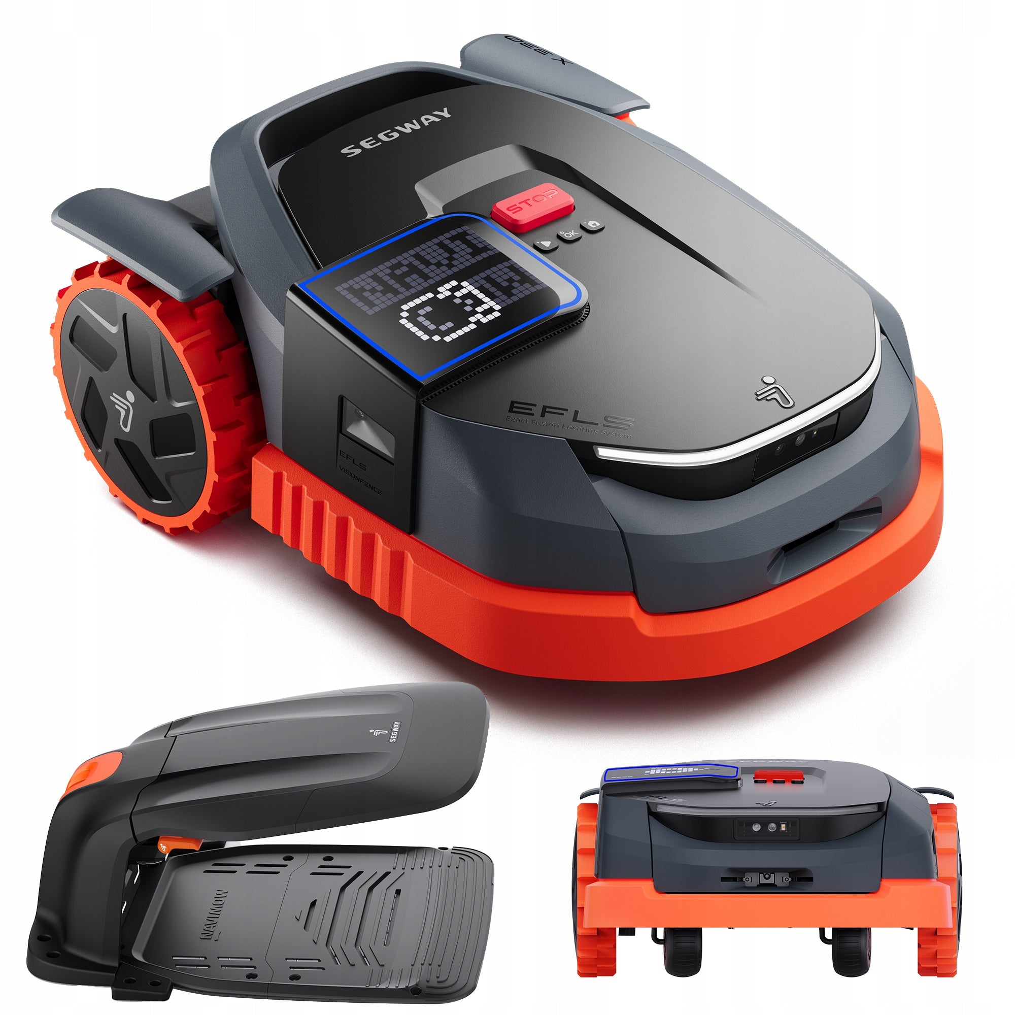 Robot mower Segway Navimow X330E GPS without cable up to 3000m2 + GARAGE FREEBIE!