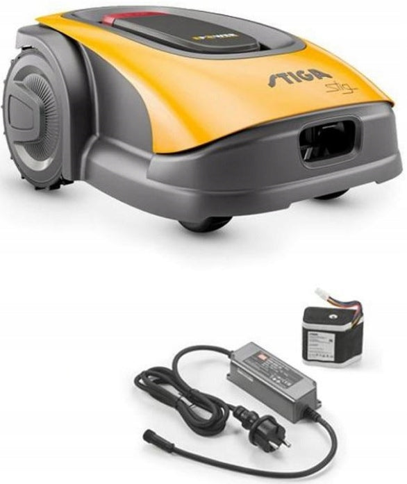 Robot mower Stiga STIG E600 Bluetooth 600m² 18cm 2.5Ah 90min Manufacturer code 2R0101108/ST1
