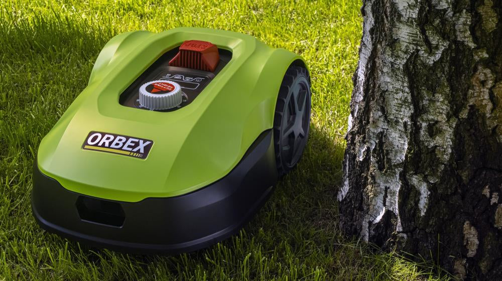 Robot mower on 900m2 20V Electric mower Orbex S900G Series S900G