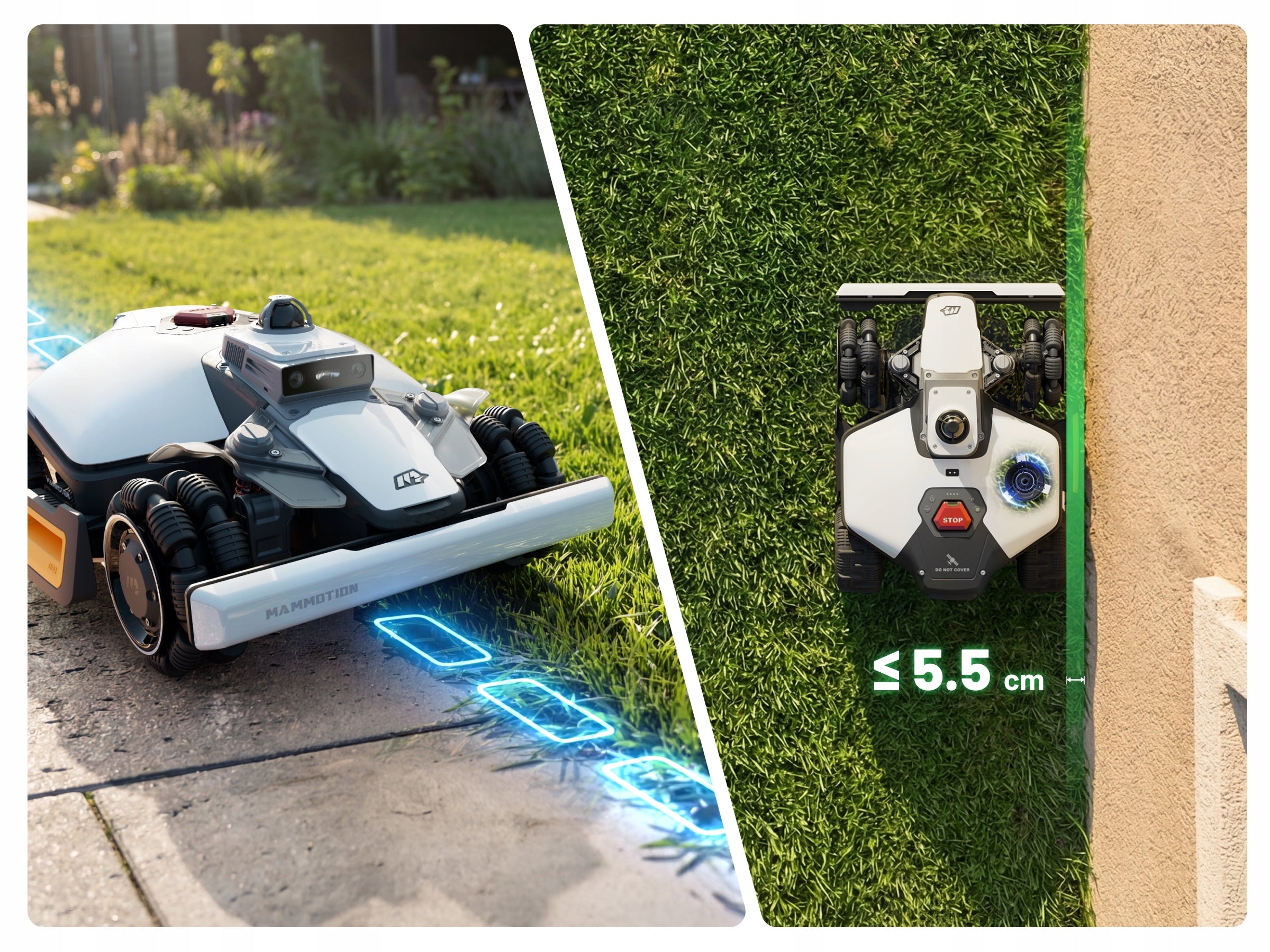 Robot mowing Mammotion LUBA mini 2 AWD cutting width 20 cm Model LUBA mini 2 AWD 1500
