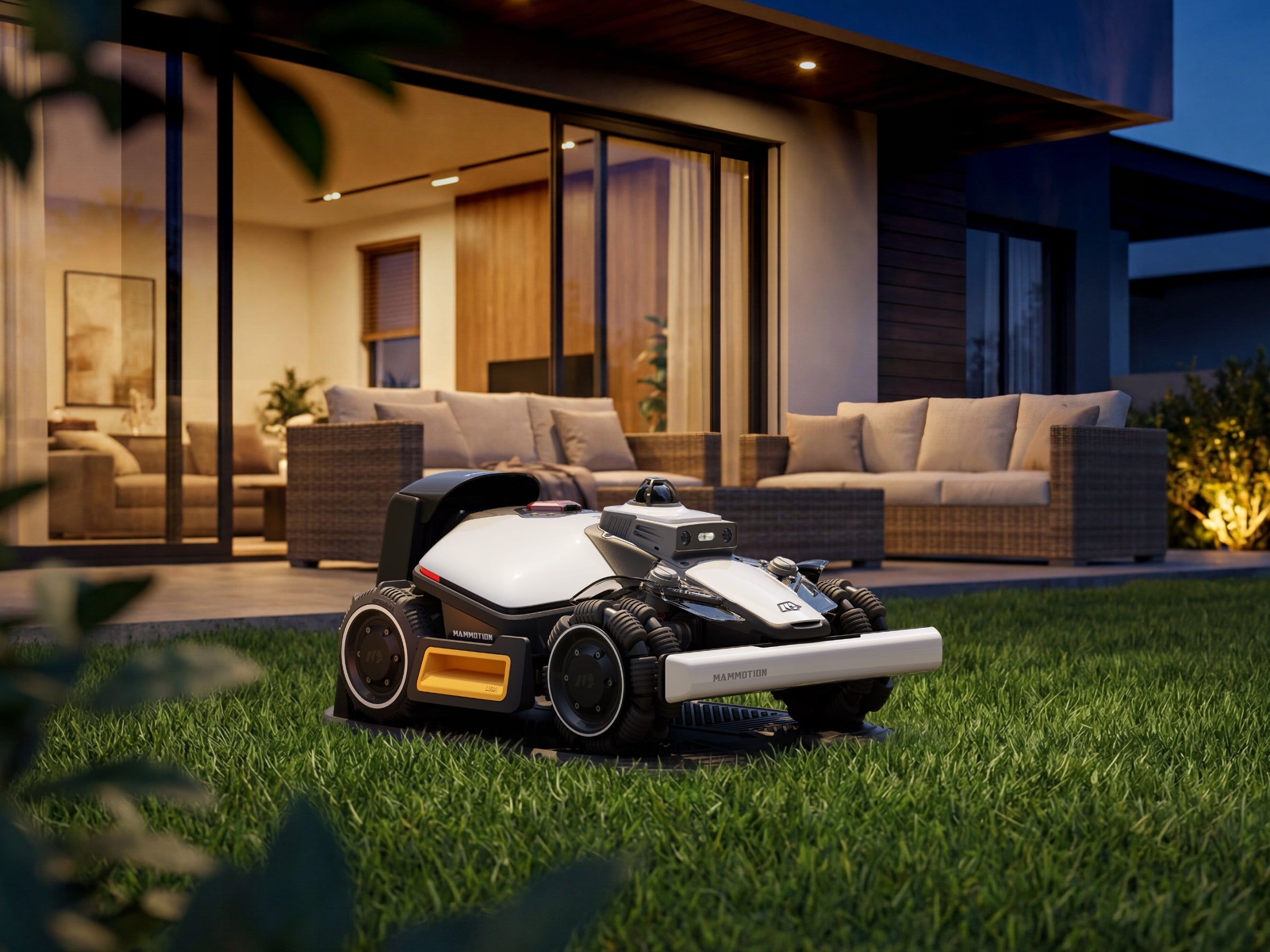 Robot mowing Mammotion LUBA mini 2 AWD cutting width 20 cm Mowing performance 1500 m²