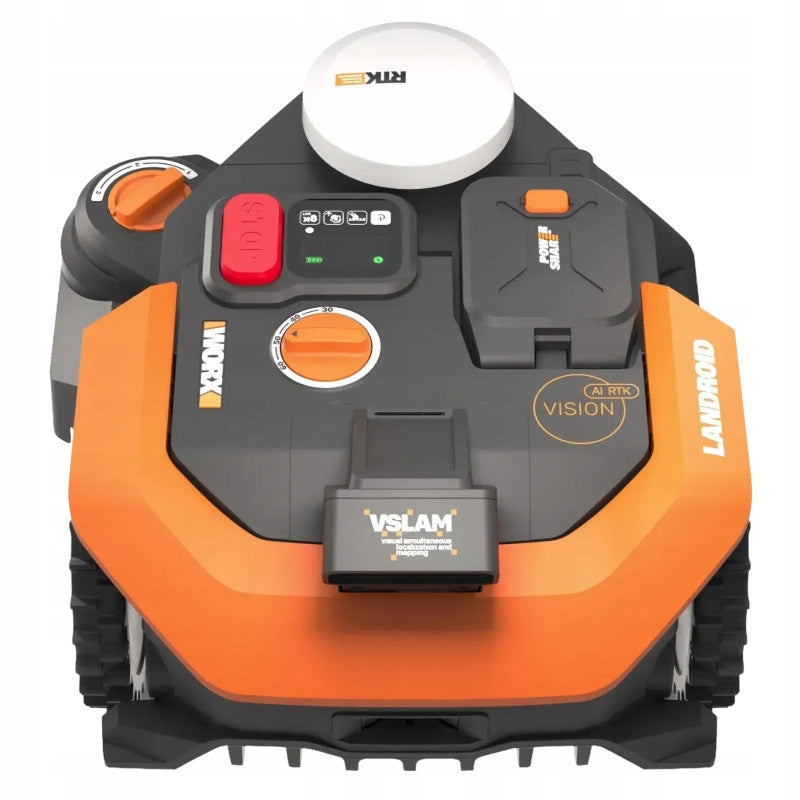 Robot without cable Worx Vision Cloud RTK V-SLAM 800 m² WR308Ece Manufacturer code WR308E