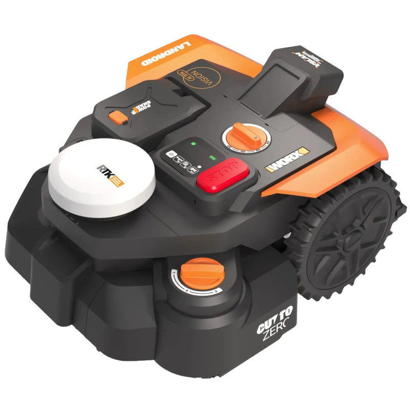 Robot without cable Worx Vision Cloud RTK V-SLAM 800 m² WR308Ece Series Landroid Vision Cloud