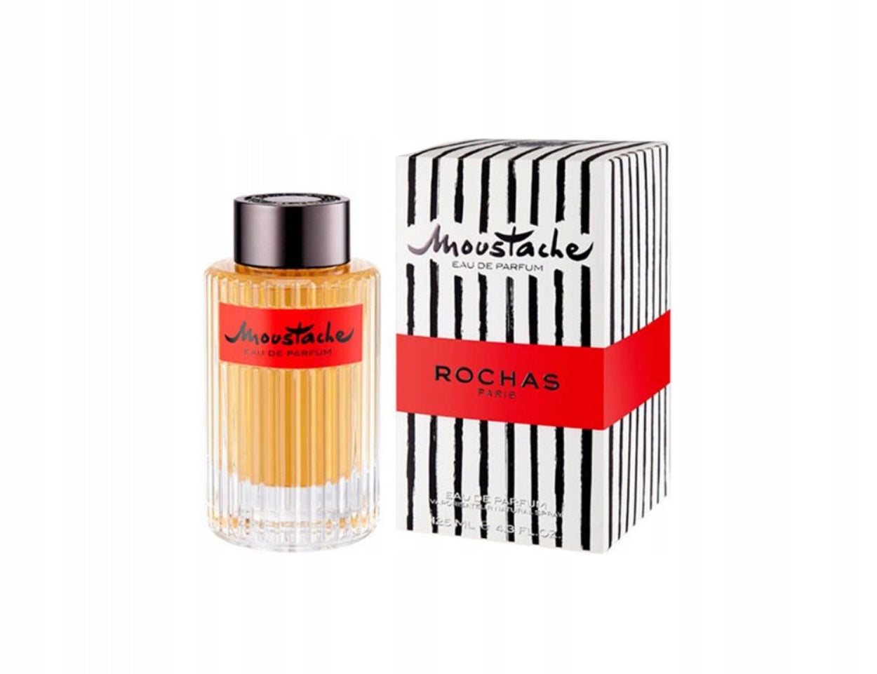 Rochas Moustache Eau de Parfum 125ml Packaging status original