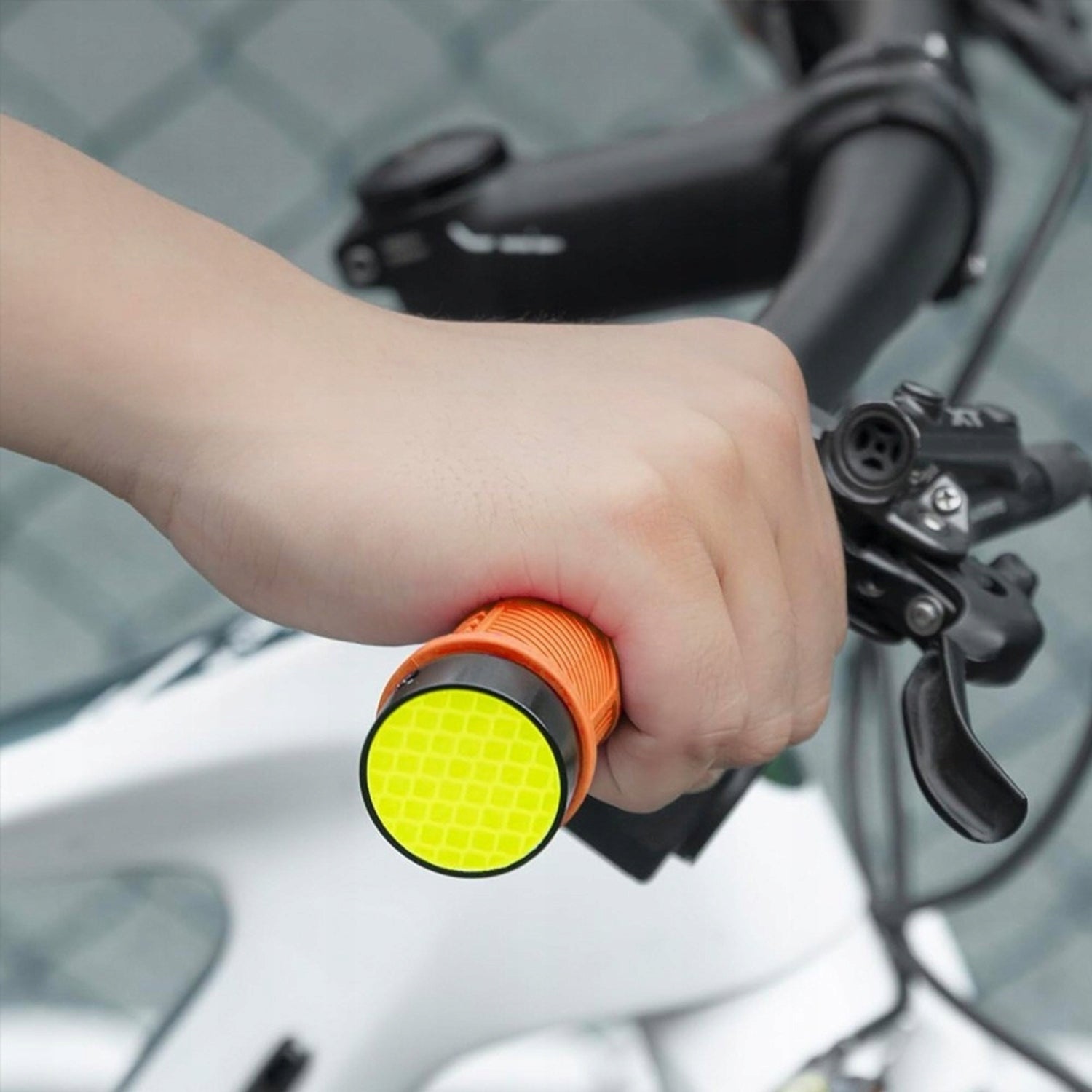 Rockbros Lightweight grips rubber bike grips with handlebar grip reflective Model 40720007004
