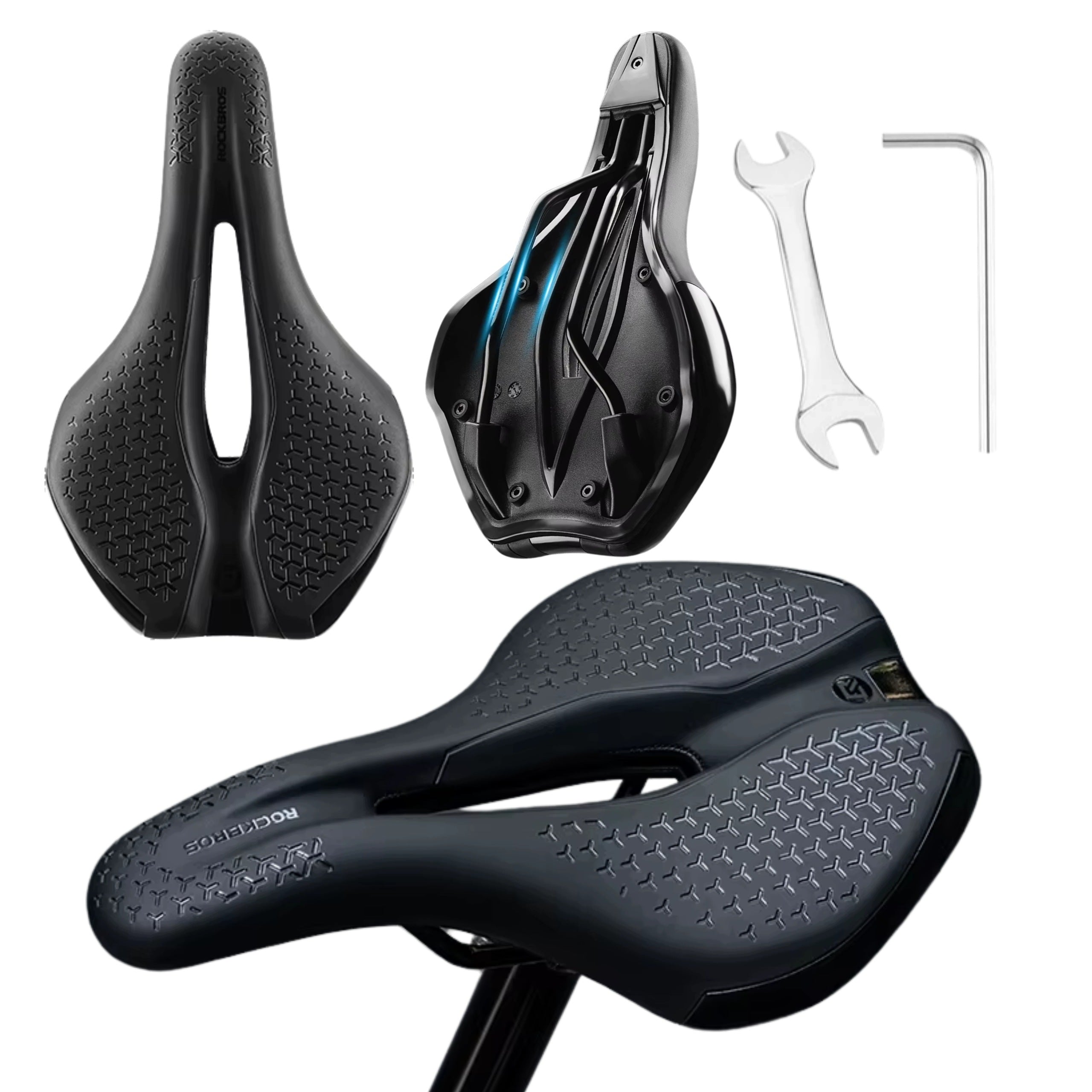 Rockbros Saddle ERGONOMIC SPORTS BICYCLE SADDLE 155 mm