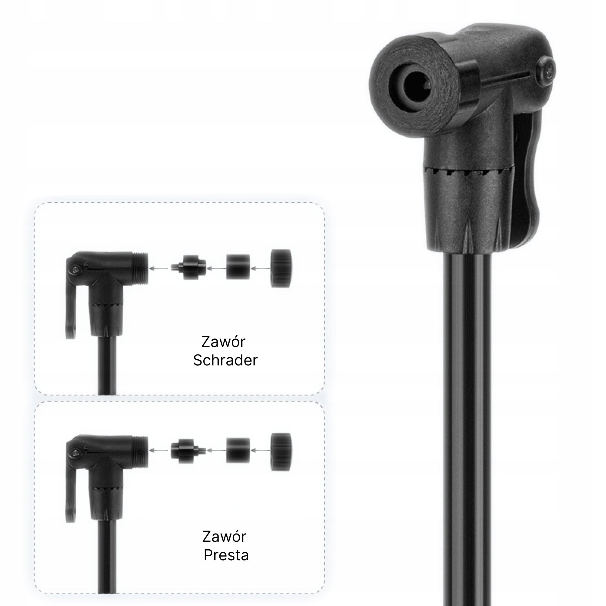 Rockbros bicycle pump 42320002001 Model 42320002001